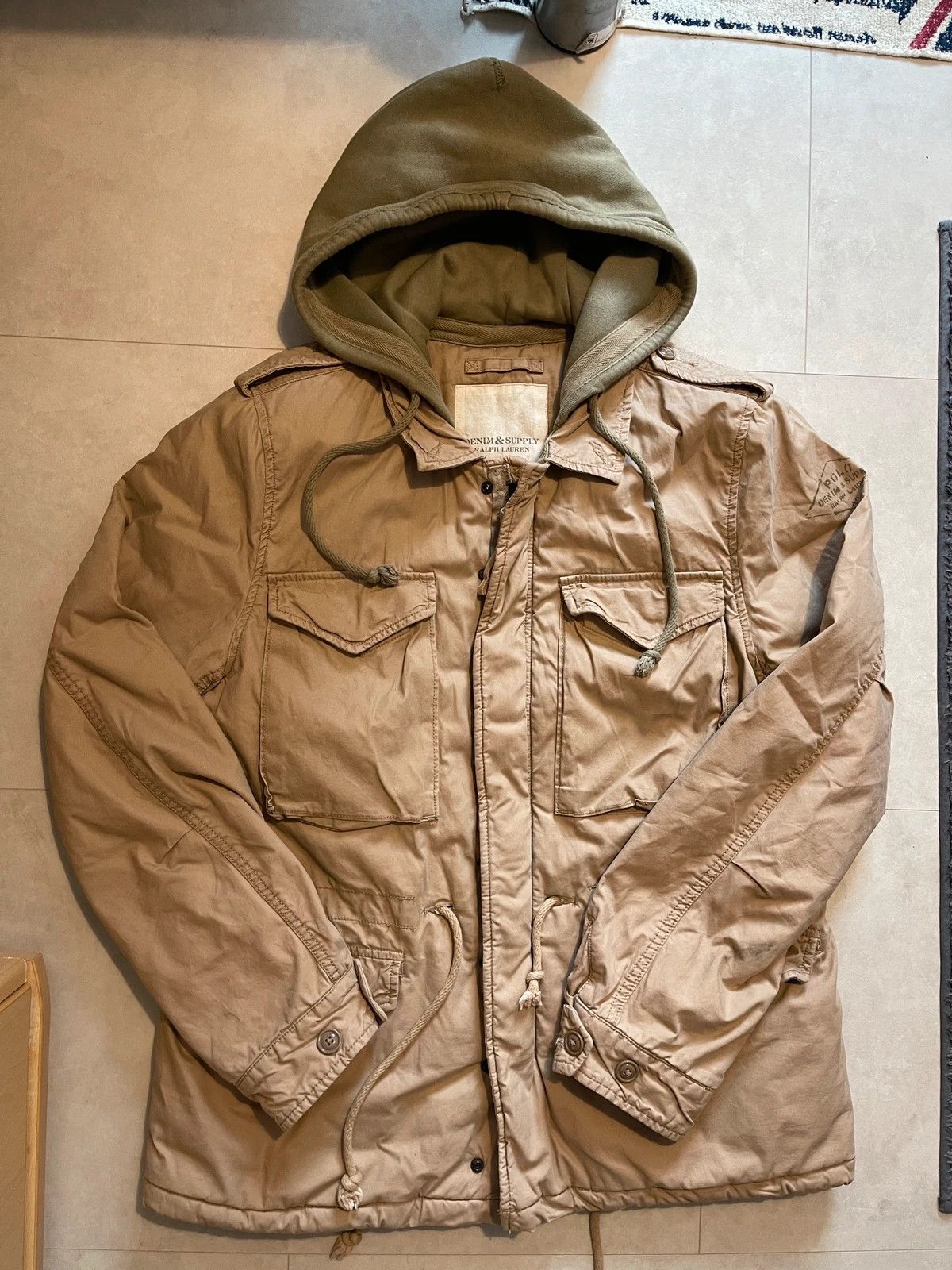 Polo Ralph Lauren Polo Ralph Lauren Denim Supply Army Jacket Size US L / EU 52-54 / 3 - 1 Thumbnail