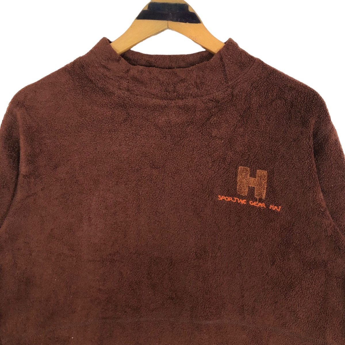 Hai Sporting Gear Vintage 90s Hai Sporting Gear Issey Miyake Fleece Sweater Size M / US 6-8 / IT 42-44 - 3 Thumbnail