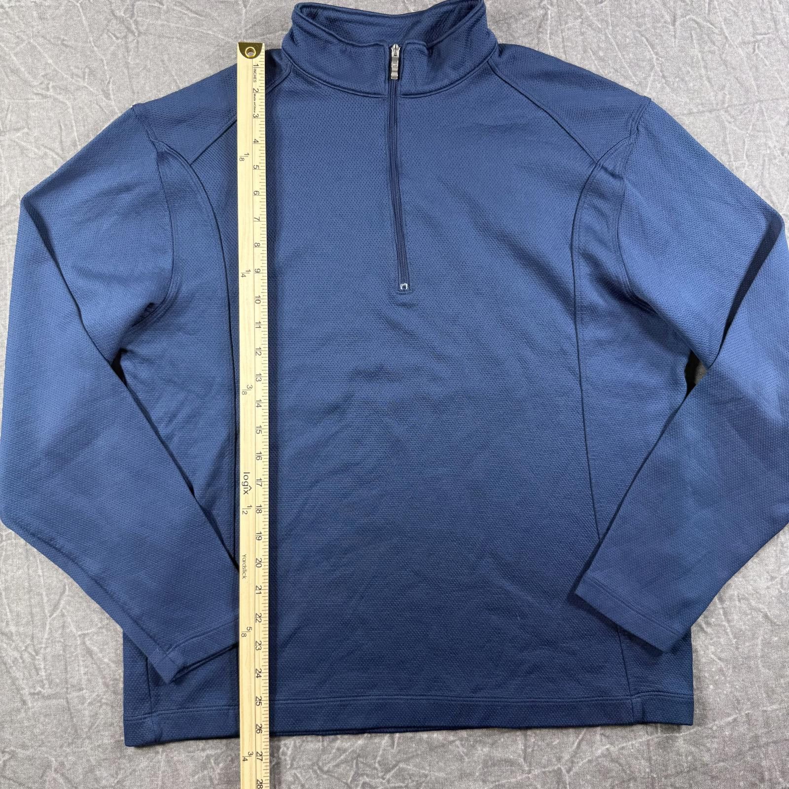 Nike Nike Sweater Men's L Blue Golf Pullover 1/4 Zip 400099-469 Size US L / EU 52-54 / 3 - 3 Thumbnail