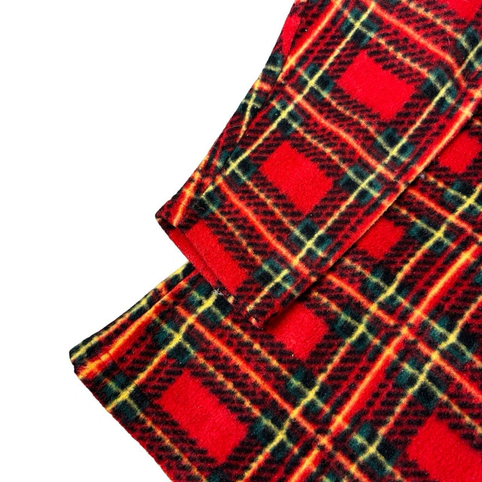 Carhartt × Carhartt Wip × Vintage 90s Fleece Plaid Jacket Size L / US 10 / IT 46 - 3 Thumbnail