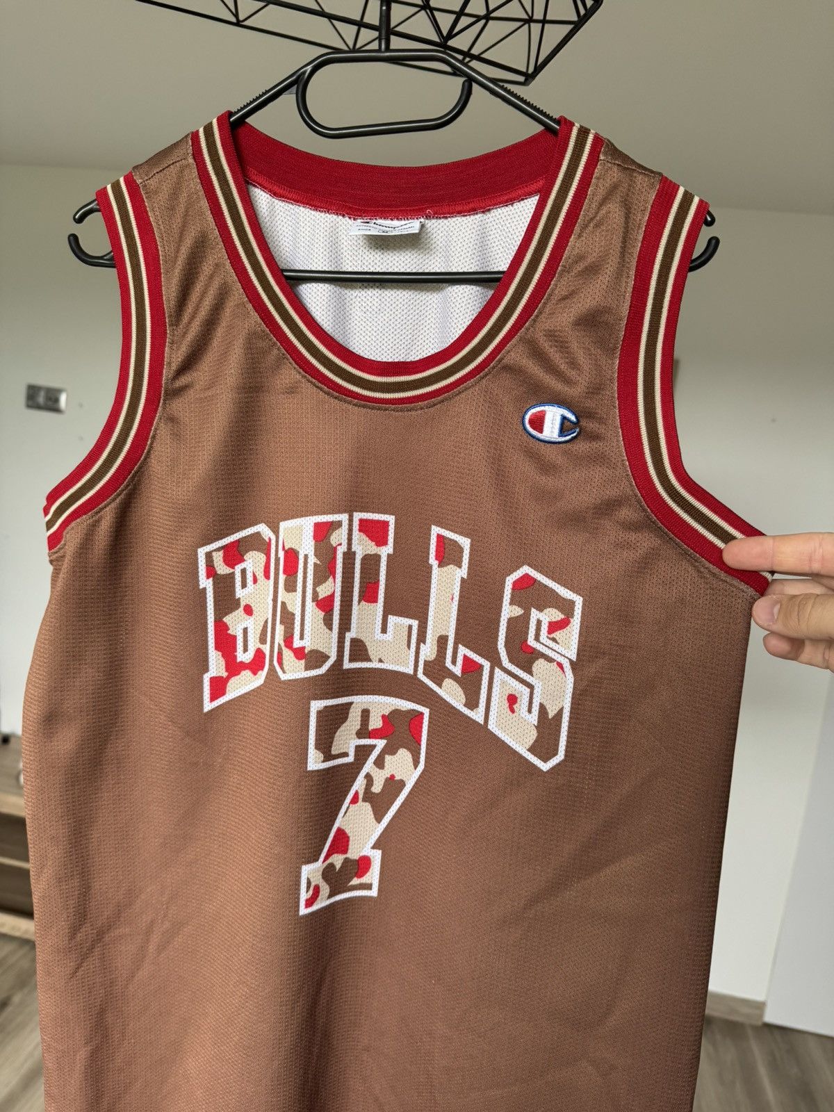 Champion × NBA × Vintage Vintage Chicago Bulls #7 Ben Gordon Champion Jersey RARE Size US M / EU 48-50 / 2 - 8 Thumbnail