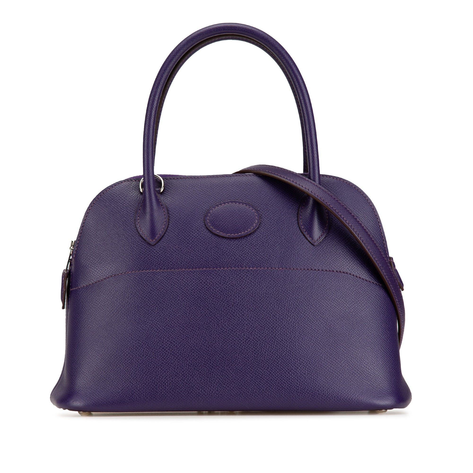 Hermes Hermès Epsom Bolide 27 Purple Size ONE SIZE - 1 Thumbnail