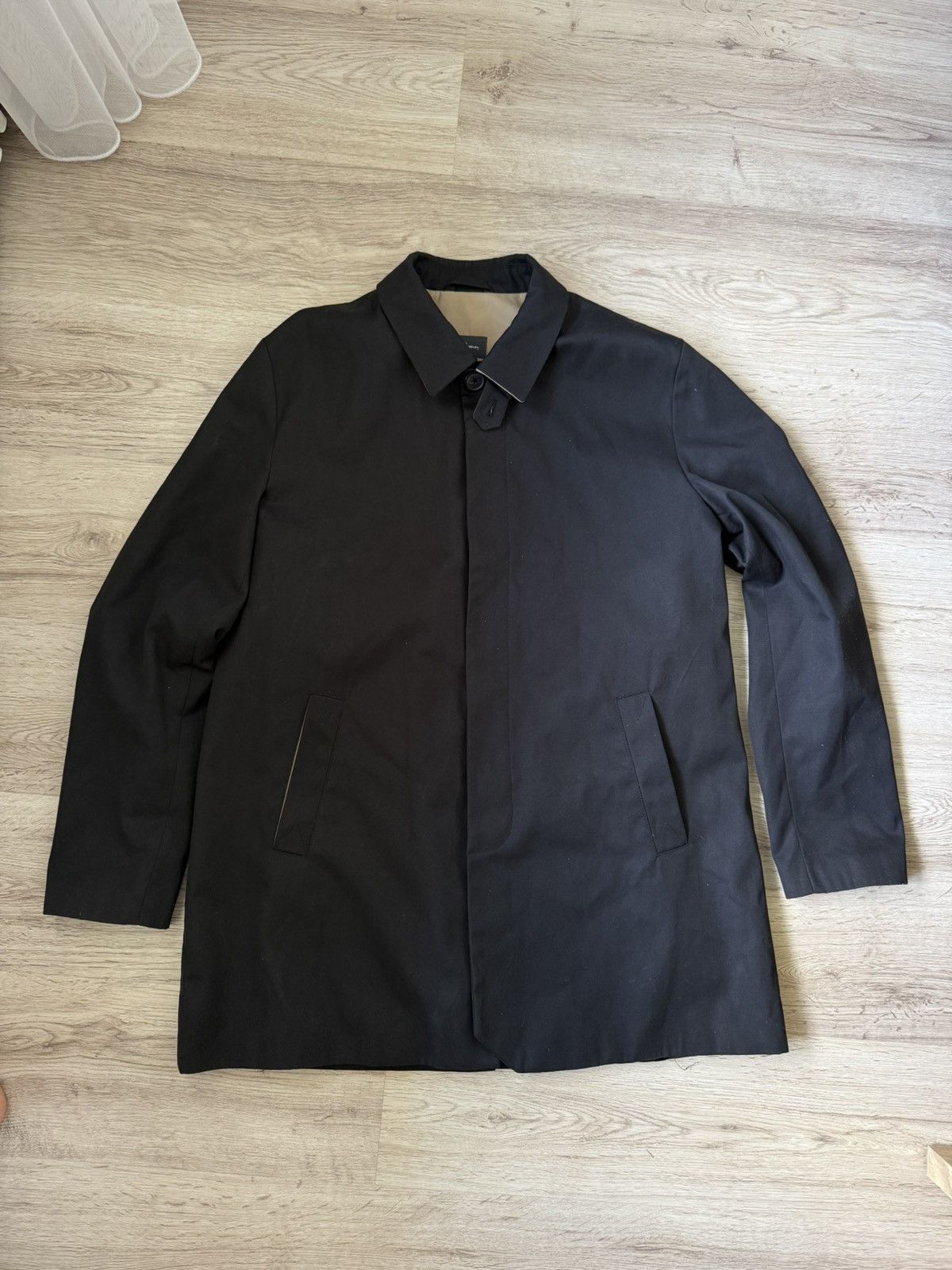 Oliver Sweeney Oliver Sweeney Minimal Mac Coat Blue Fits L XL Clean Design Size US L / EU 52-54 / 3 - 1 Thumbnail