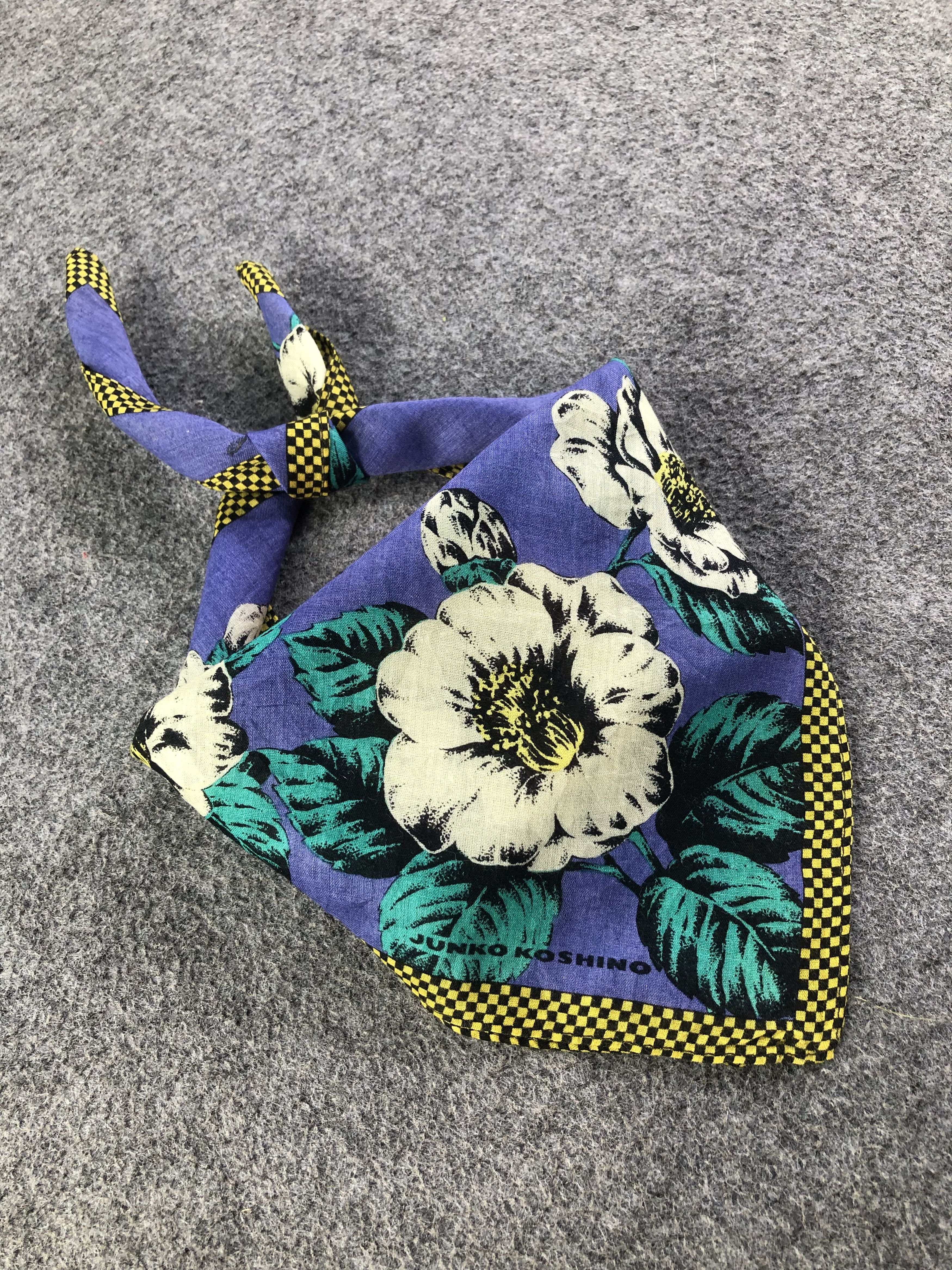 Japanese Brand × Mr. Junko × Vintage Junko Koshino Handkerchief / Bandana / Neckerchief Size ONE SIZE - 1 Thumbnail