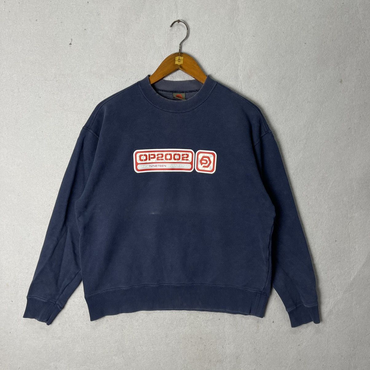 Ocean Pacific Vintage Ocean Pacific 2002 Graphic Sweatshirt Blue Logo Size US M / EU 48-50 / 2 - 1 Thumbnail