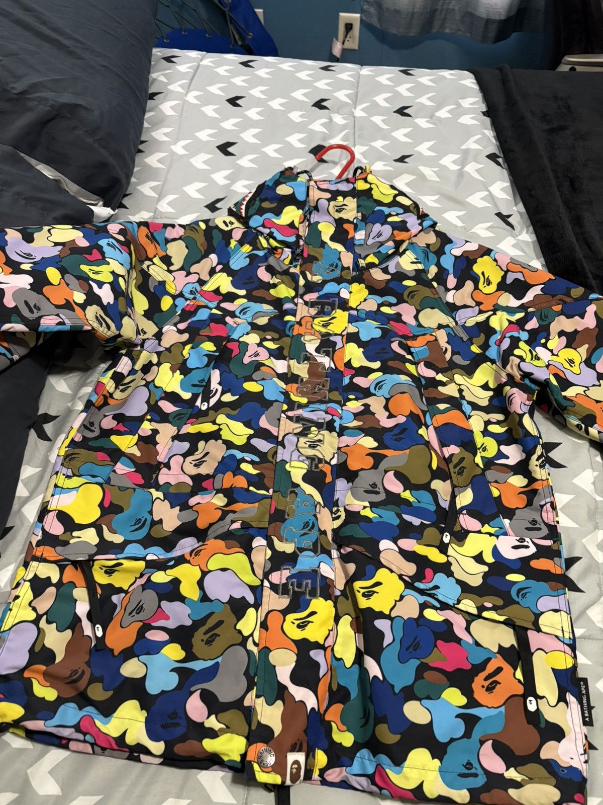 Bape Miami camo bape shark jacket Size US M / EU 48-50 / 2 - 9 Thumbnail