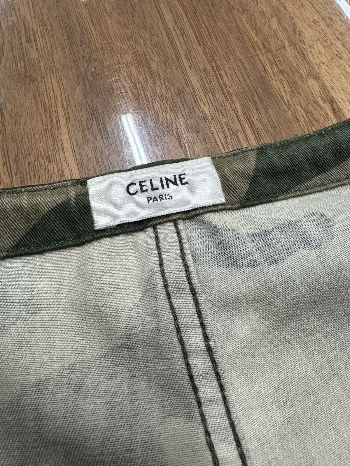 Celine Celine Camouflage Loose-Fit Cargo Pants Size US 32 / EU 48 - 7 Thumbnail