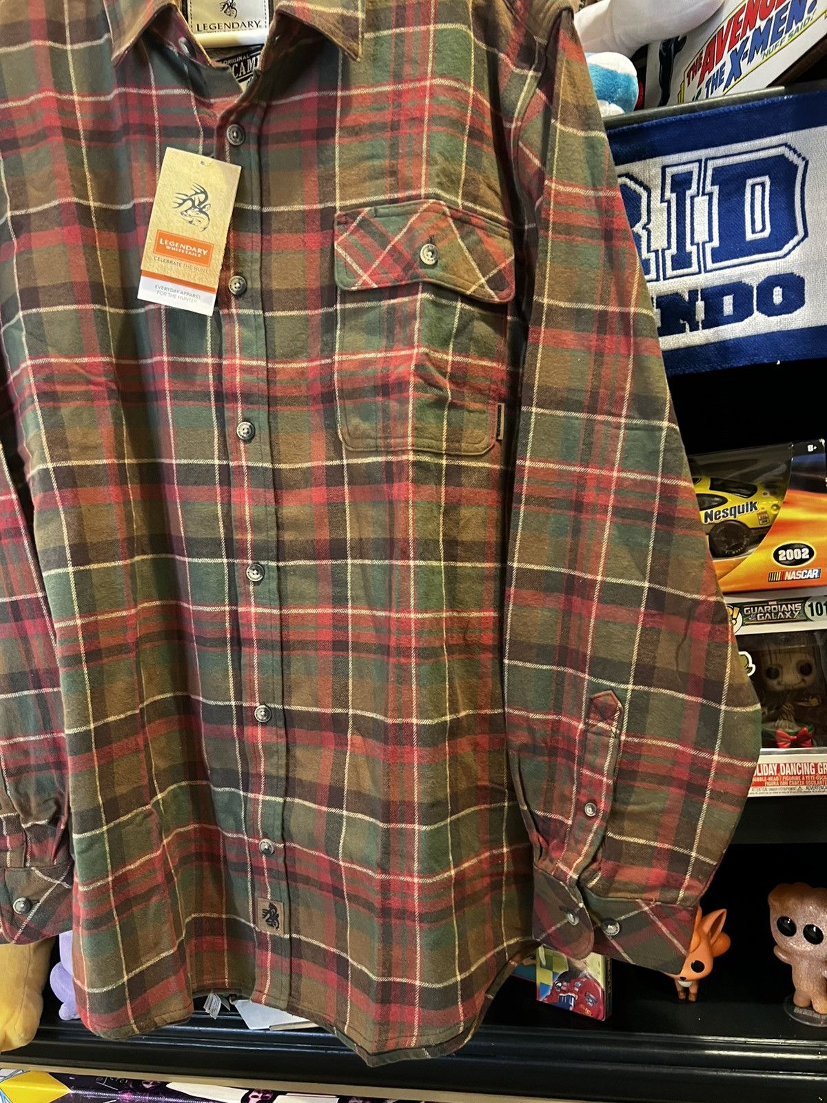 Hunter New with Tags Legendary Whitetails Buck Camp Large Flannel Size US L / EU 52-54 / 3 - 5 Thumbnail
