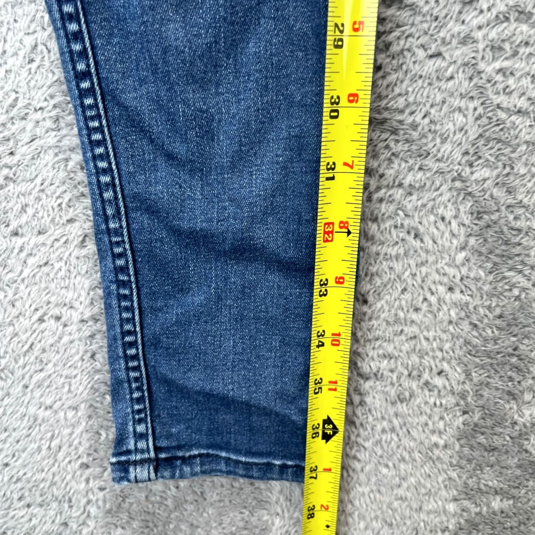 Abercrombie & Fitch Abercrombie And Fitch Womens Jeans 6S Blue Skinny Leg Denim Cotton Logo Stretch Size 28" / US 6 / IT 42 - 7 Thumbnail