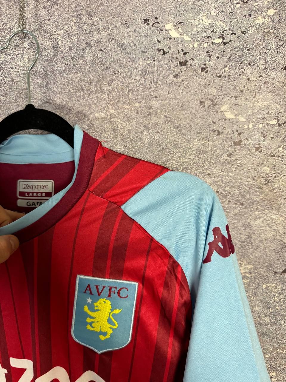 Kappa × Vintage Vintage Aston Villa 2021/22 Kappa Soccer Jersey Large Size US L / EU 52-54 / 3 - 12 Thumbnail