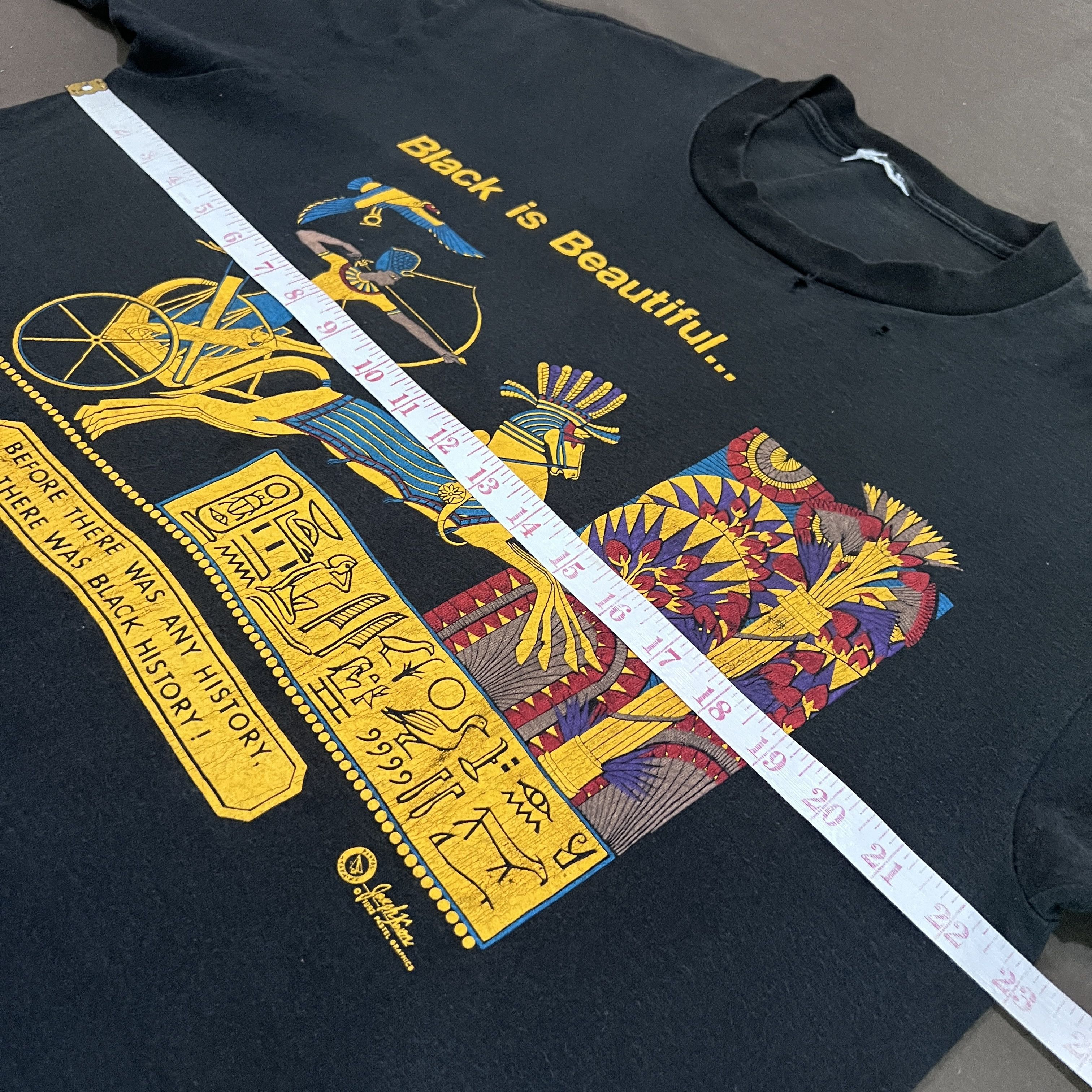 Rap Tees × Vintage Vintage 90s Black is beautiful Queens of Ancient History Tee Size US XL / EU 56 / 4 - 7 Thumbnail
