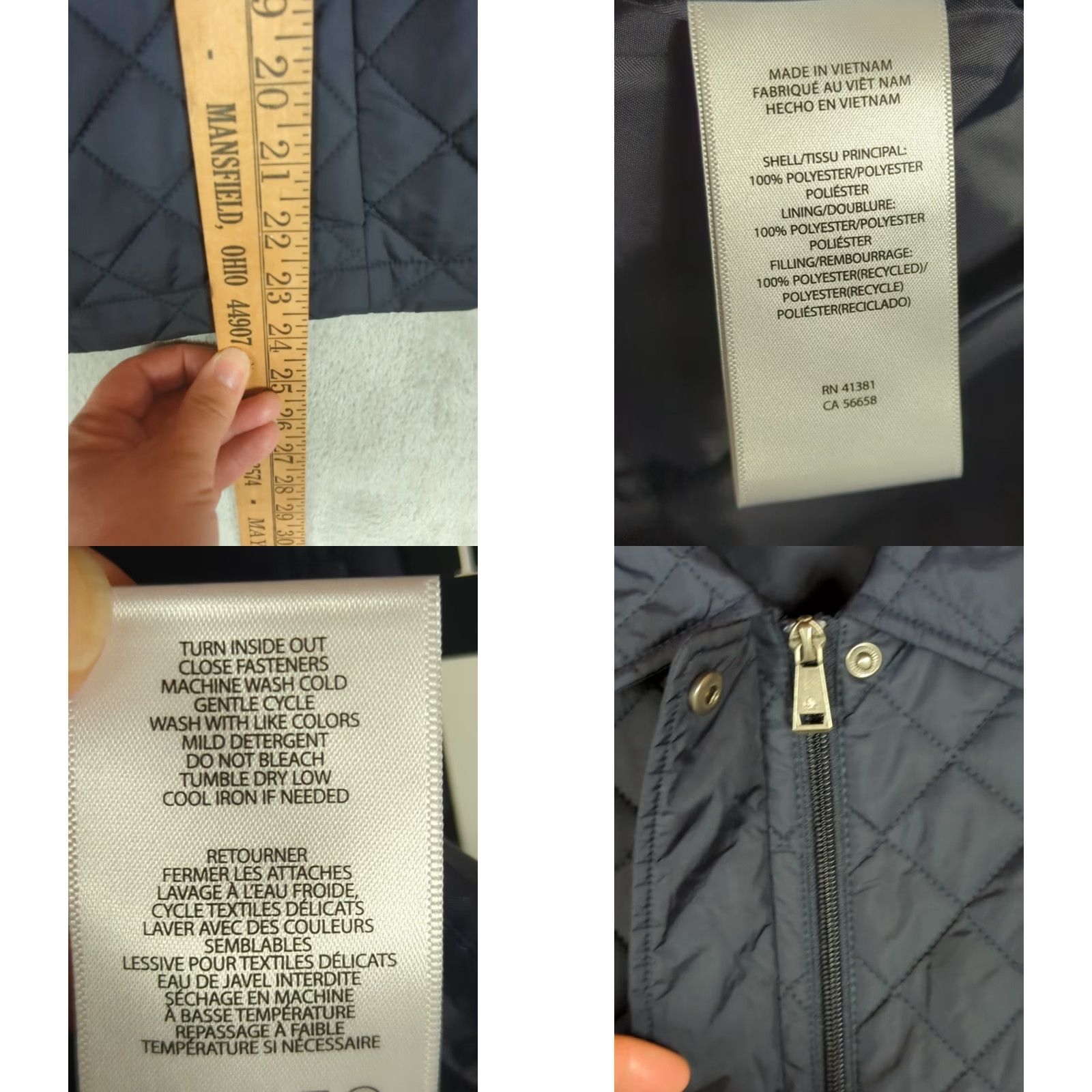 Ralph Lauren Lauren Ralph Lauren Vest Women Navy Blue sz M Quilted Preppy Capsule NWT Size M / US 6-8 / IT 42-44 - 9 Thumbnail