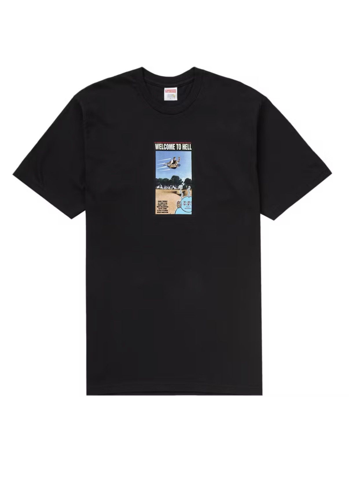 Supreme × Toy Machine Supreme Welcome To Hell Tee Size US XL / EU 56 / 4 - 1 Thumbnail