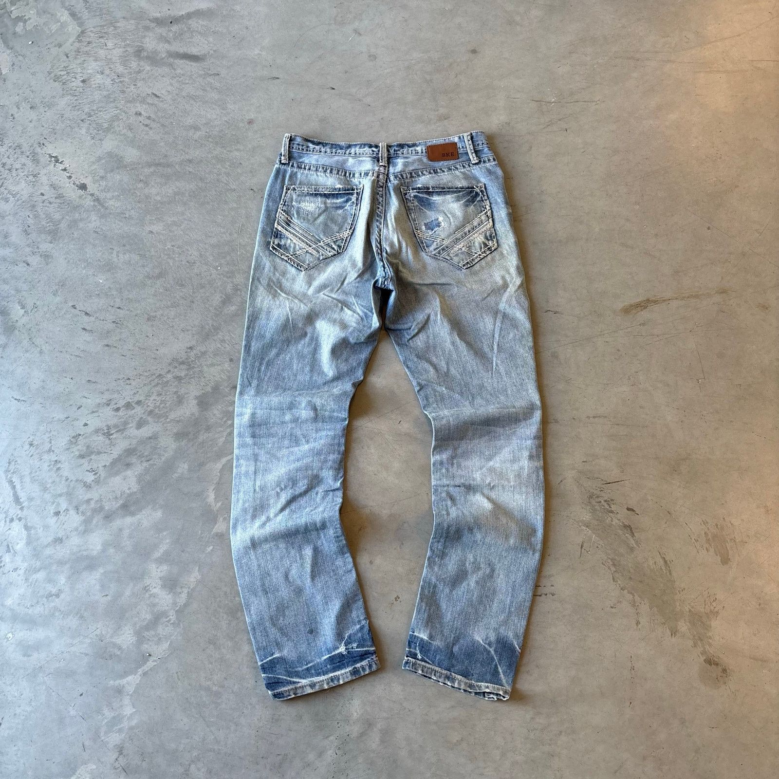 BKE y2k vintage BKE faded washed denim jeans Size US 32 / EU 48 - 5 Thumbnail