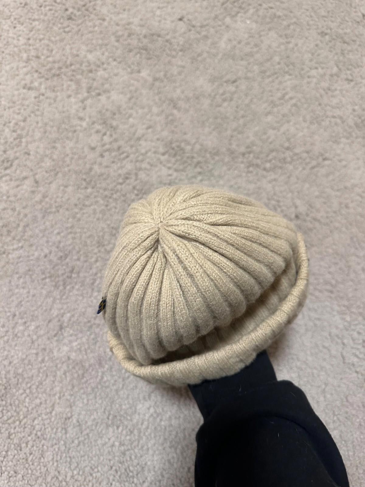 Fjallraven Fjallraven Cable Knit Wool Beanie Hat One Size Size ONE SIZE - 3 Thumbnail