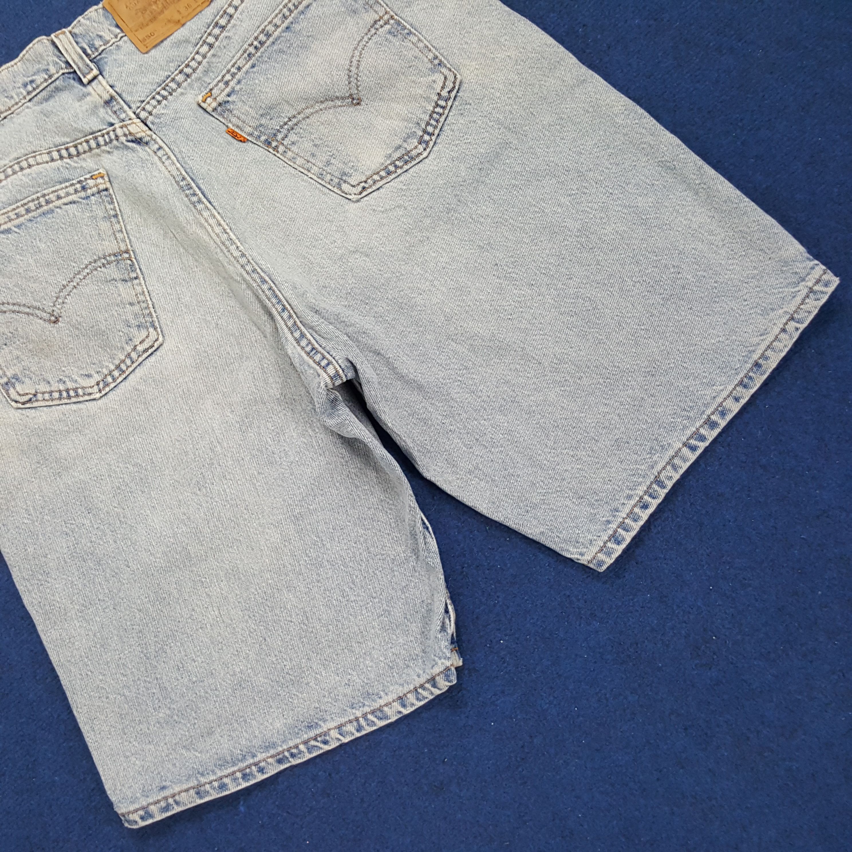 Levi's × Vintage Vintage Levi's 550 Short Denim Jeans Size US 34 / EU 50 - 3 Thumbnail