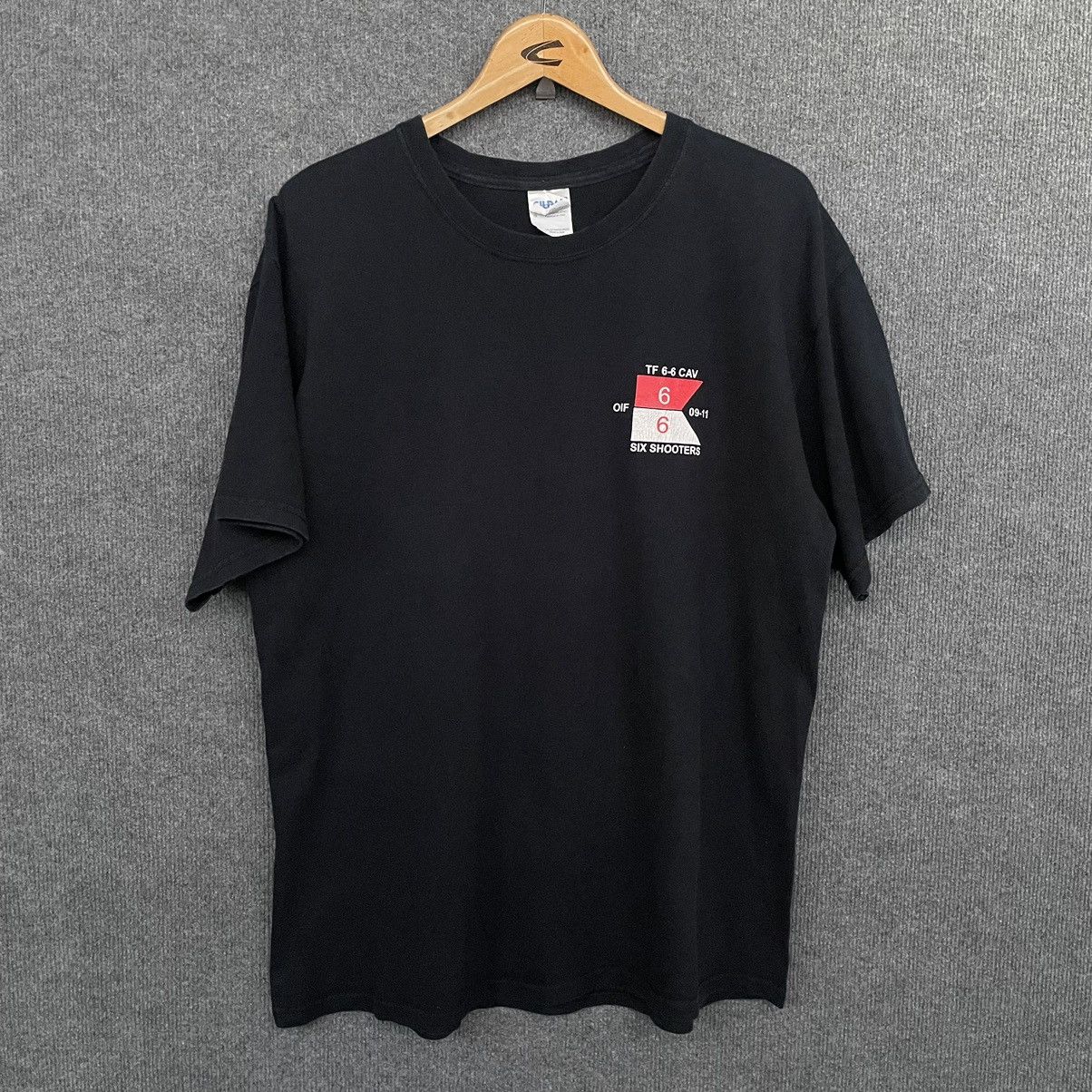 Vintage Vintage Y2K 6-6 CAV REGT Six Shooters SFRG Tee Size US L / EU 52-54 / 3 - 4 Thumbnail