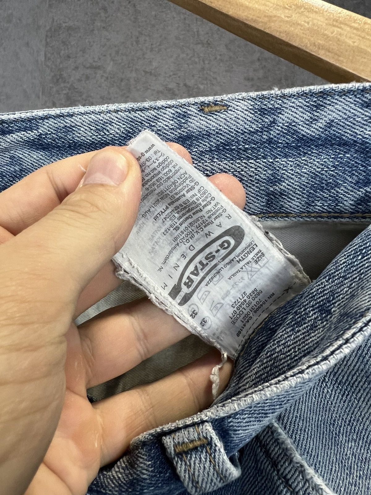 G-Star G Star Raw vintage biker jeans Size US 30 / EU 46 - 5 Thumbnail