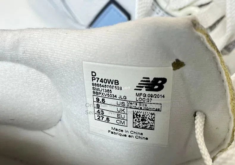 New Balance New Balance P740 James Worthy. Size US 10 / EU 43 - 5 Thumbnail