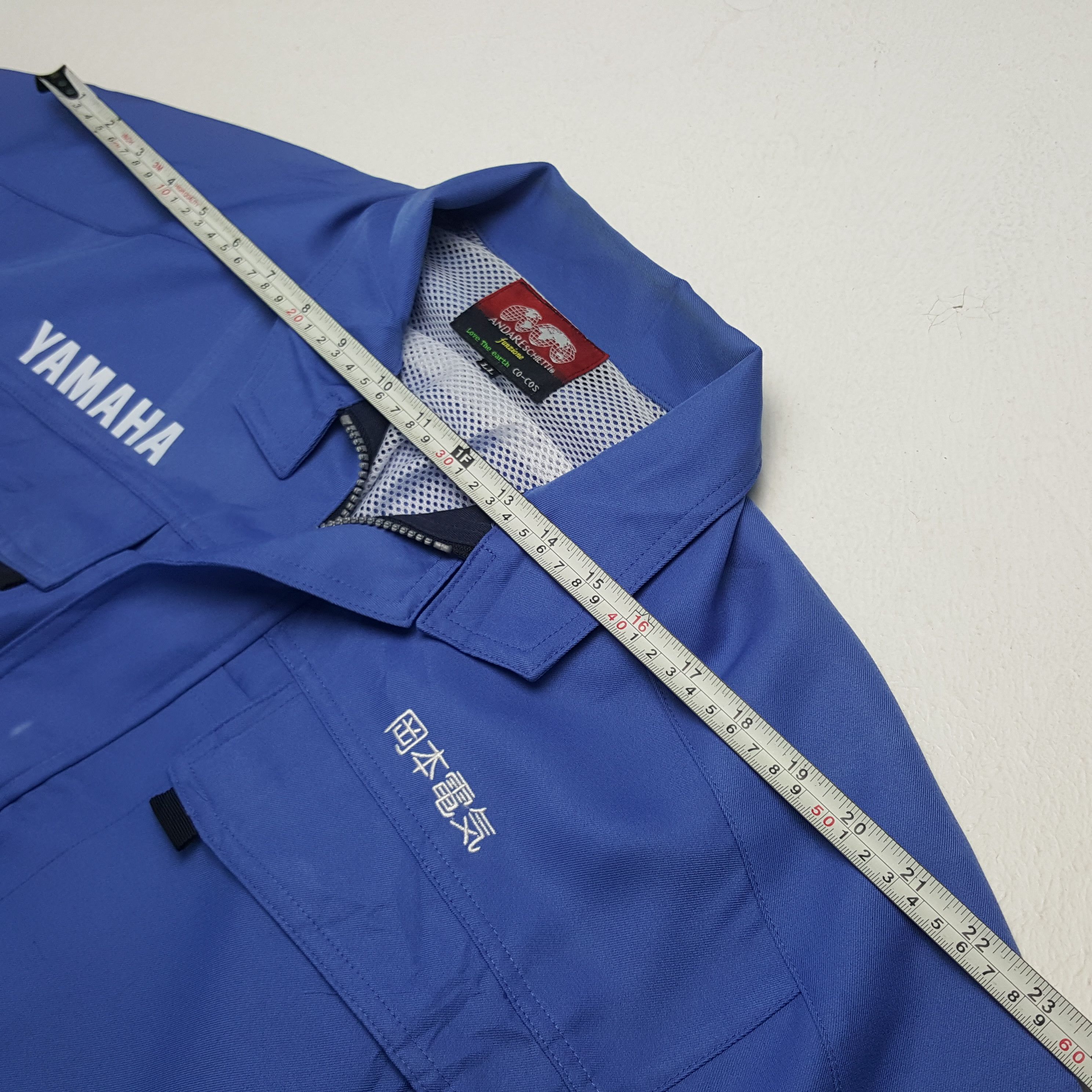 Japanese Brand × Vintage Vintage Yamaha Racing Sport Custom Art Logo Worker Jacket Size US L / EU 52-54 / 3 - 9 Thumbnail