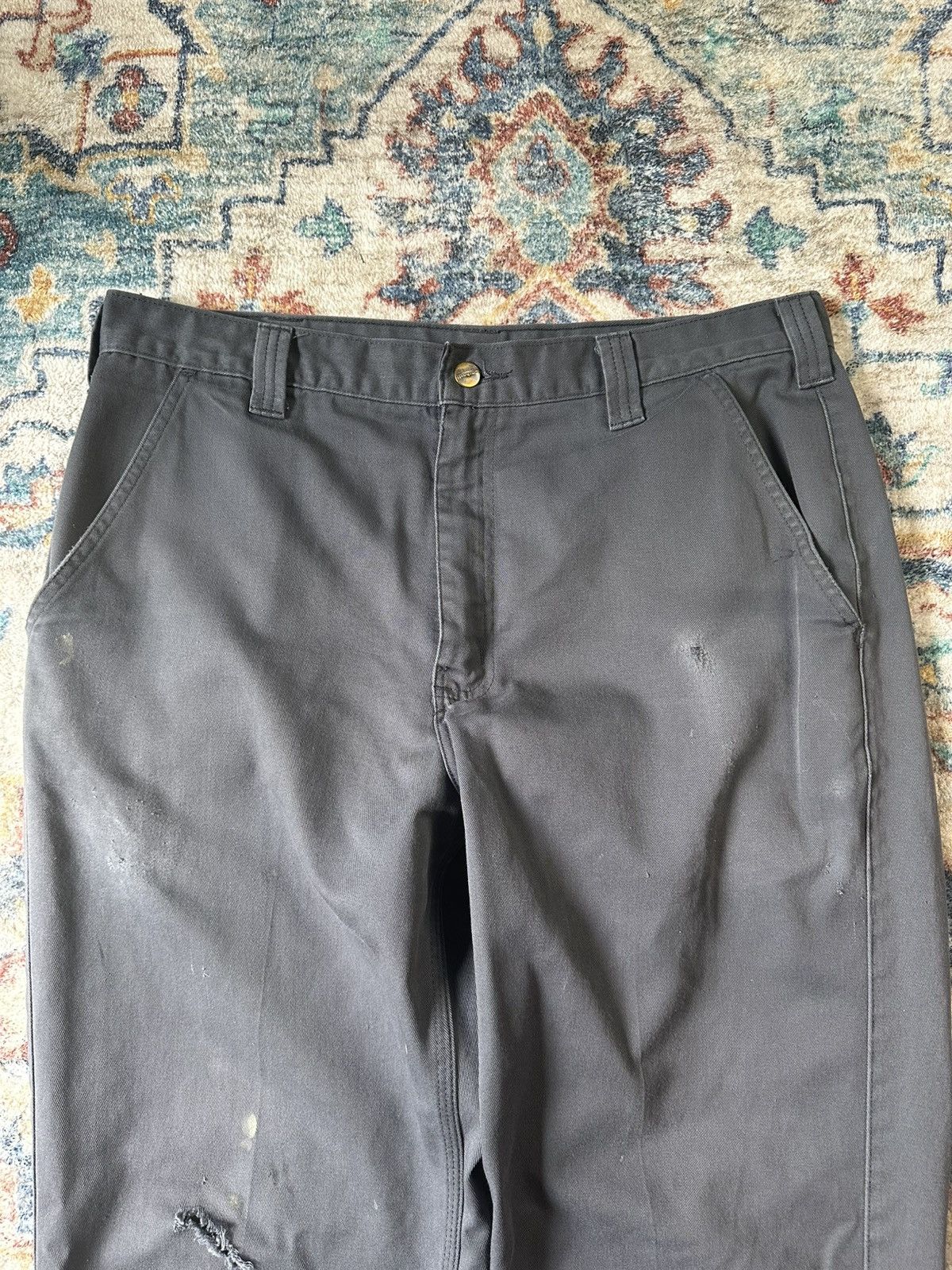 Carhartt Vintage Carhartt Grey Workwear Pants Size 36 Size US 36 / EU 52 - 7 Thumbnail