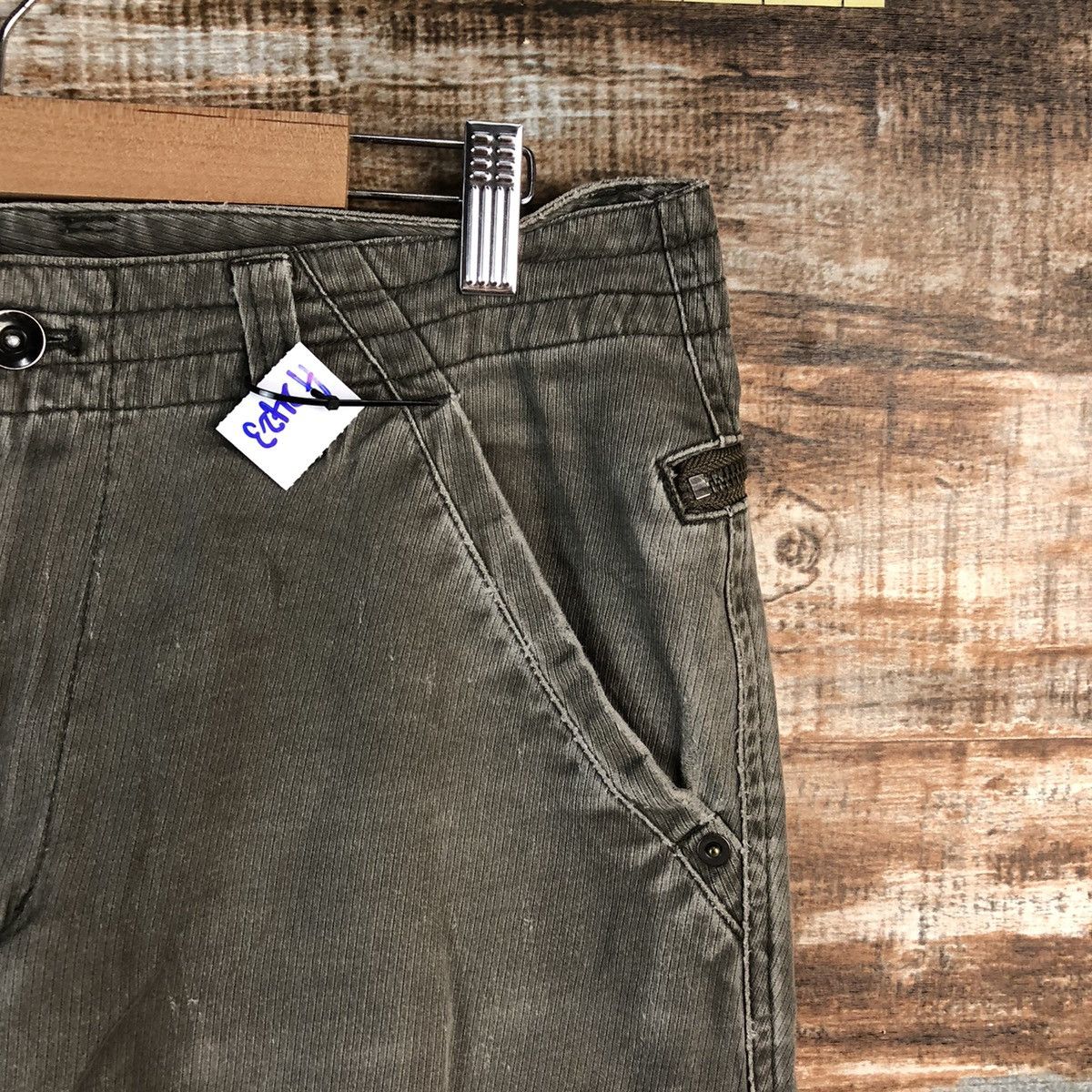 Japanese Brand Villand utility tactical Cargo Multipocket Pants #A2423 Size US 31 - 8 Thumbnail