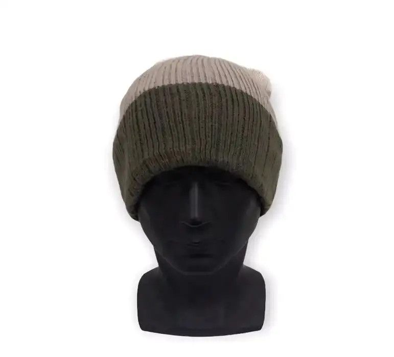 Japanese Brand × Vintage Japanese Brand Tone Colour Beanie Hat Size ONE SIZE - 2 Thumbnail
