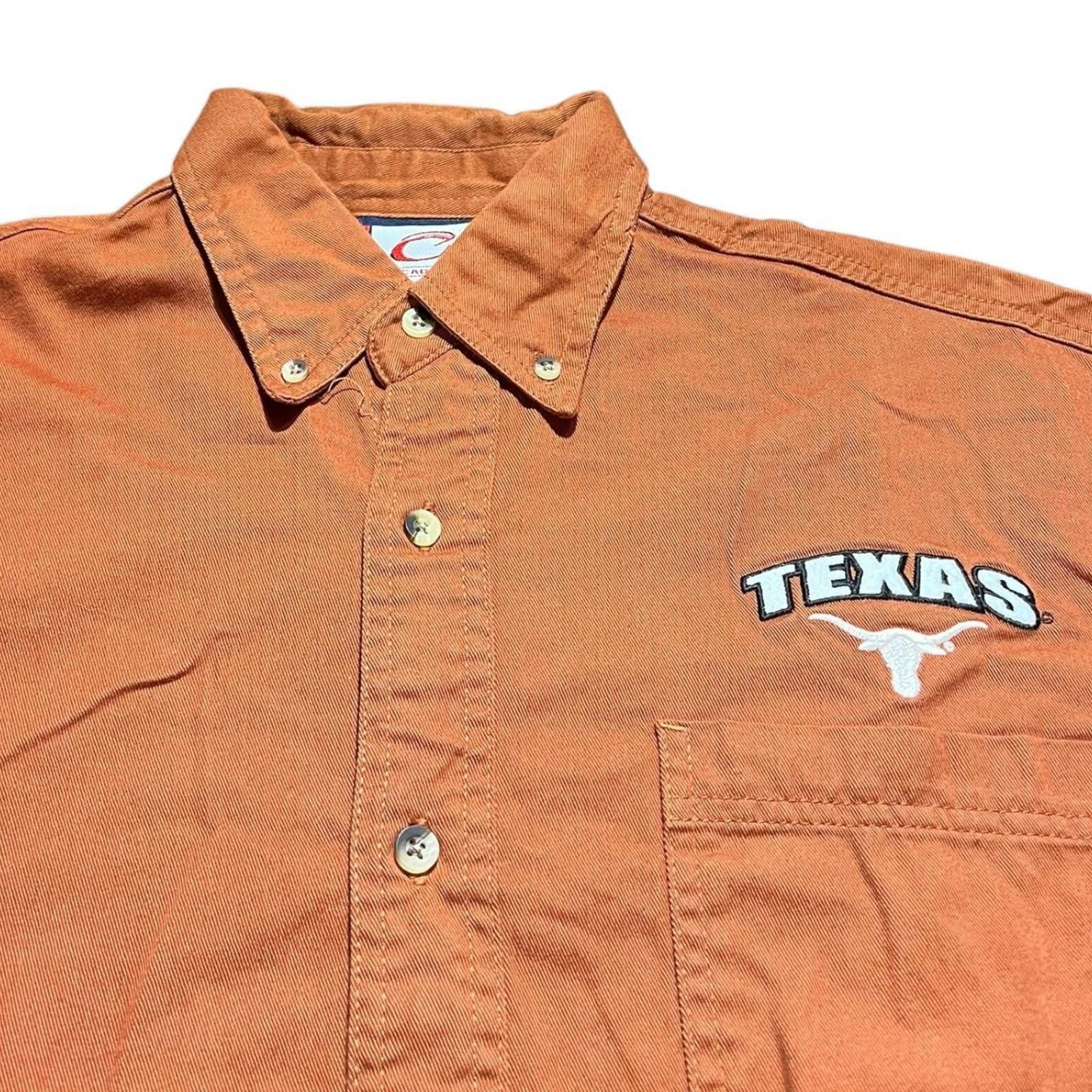Other VTG Cadre Athletic Texas Longhorns Button Down Shirt Size US L / EU 52-54 / 3 - 3 Thumbnail