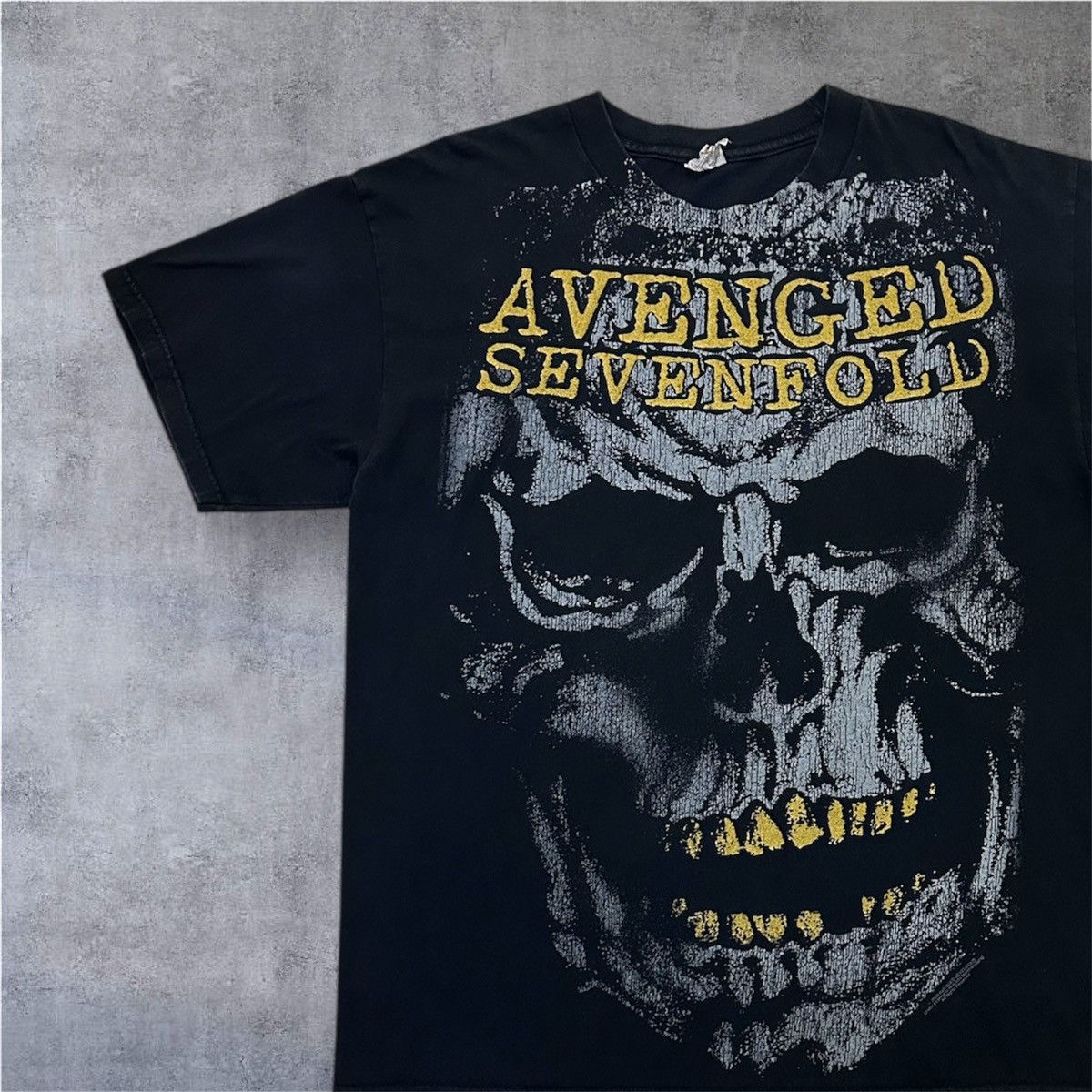 Vintage Avenged Sevenfold Overprint t-shirt