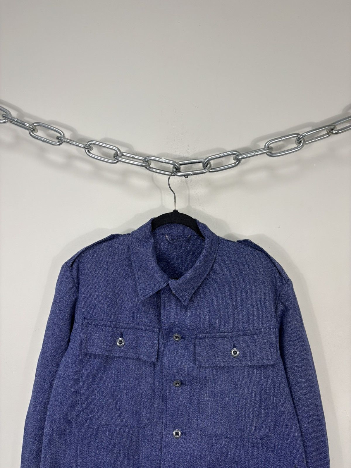 Other Vintage 70s French Workwear Bleu de Travail Jacket & Pants Size US L / EU 52-54 / 3 - 15 Thumbnail