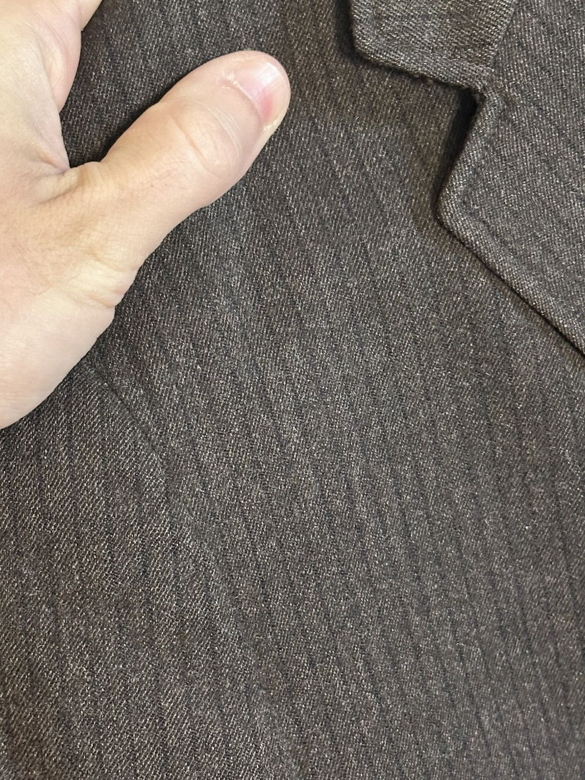 J. Press ROGER KENT rare vintage brown pinstriped MiUSA jacket Size 38R - 3 Thumbnail