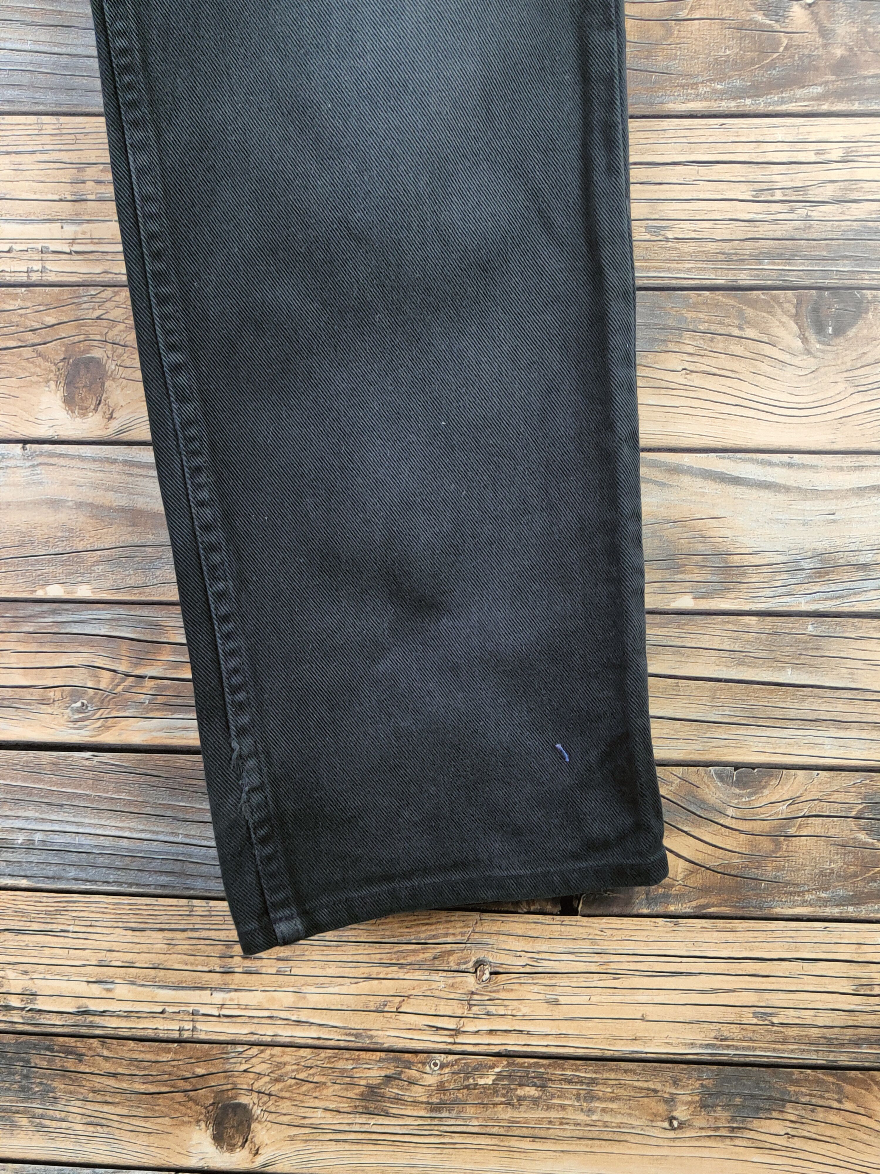 Levi's 607 Levi's Black Orange tab Ripped denim Jeans #S2828 Size US 32 / EU 48 - 6 Thumbnail