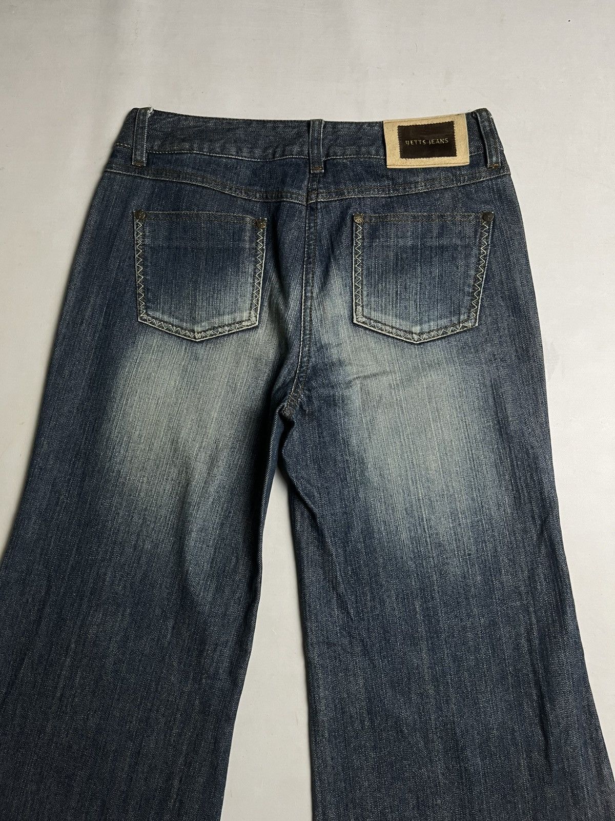 Tornado Mart 00s Yetts Mudwash super flared denim Size US 28 / EU 44 - 5 Thumbnail