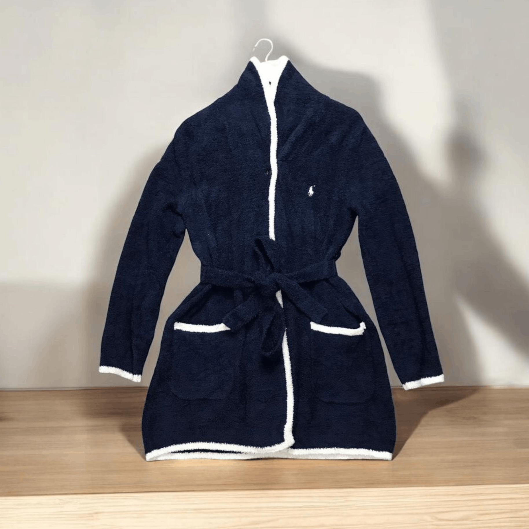 Polo Ralph Lauren Ralph Lauren Microsolid Trim Wool Gown Size M / US 6-8 / IT 42-44 - 1 Thumbnail