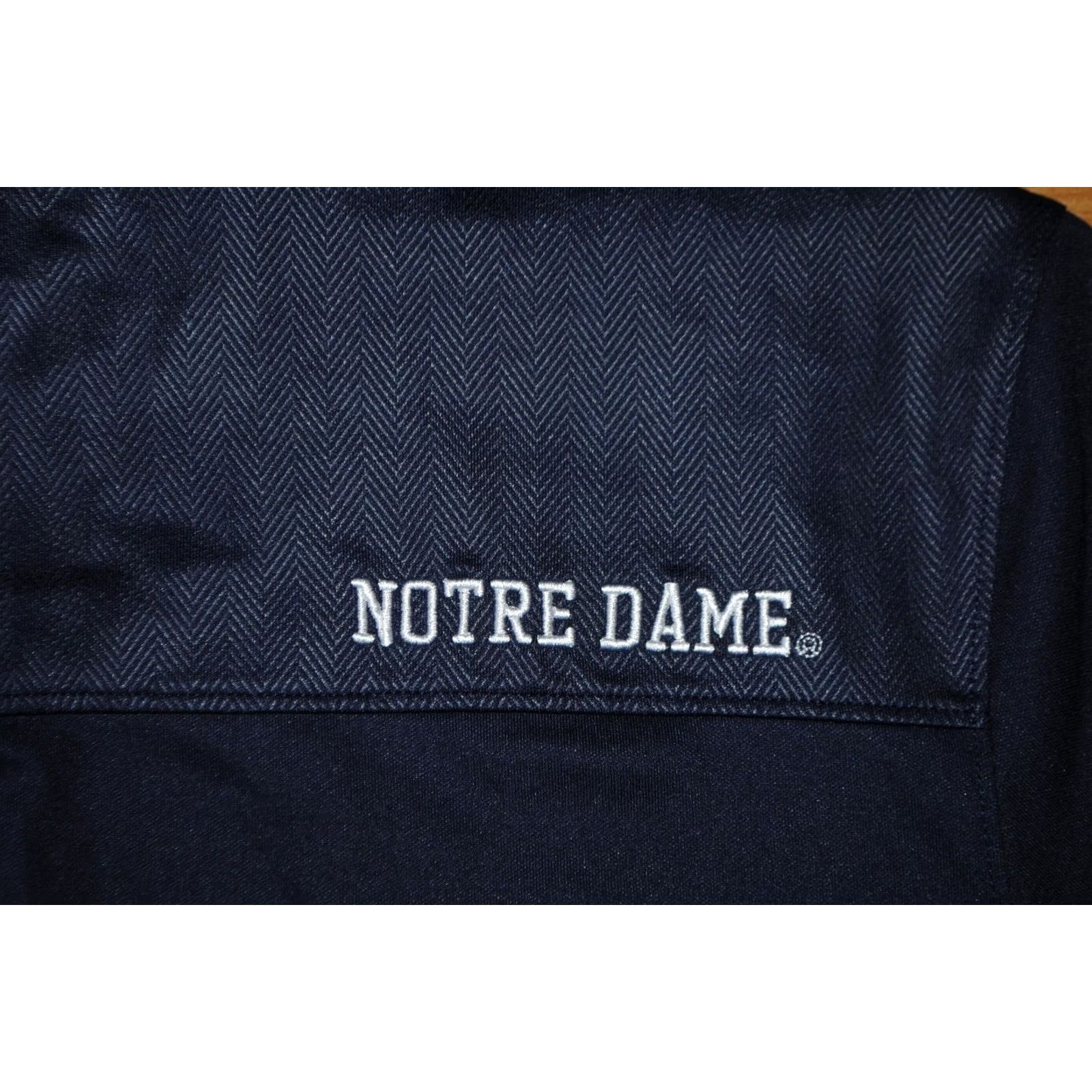 Under Armour NOTRE DAME FIGHTING IRISH UNDER ARMOUR SHIRT JERSEY ADULT S SMALL NAVY BLUE MINT UNDER ARMOUR SHIRT Mens XS? Size US S / EU 44-46 / 1 - 6 Thumbnail