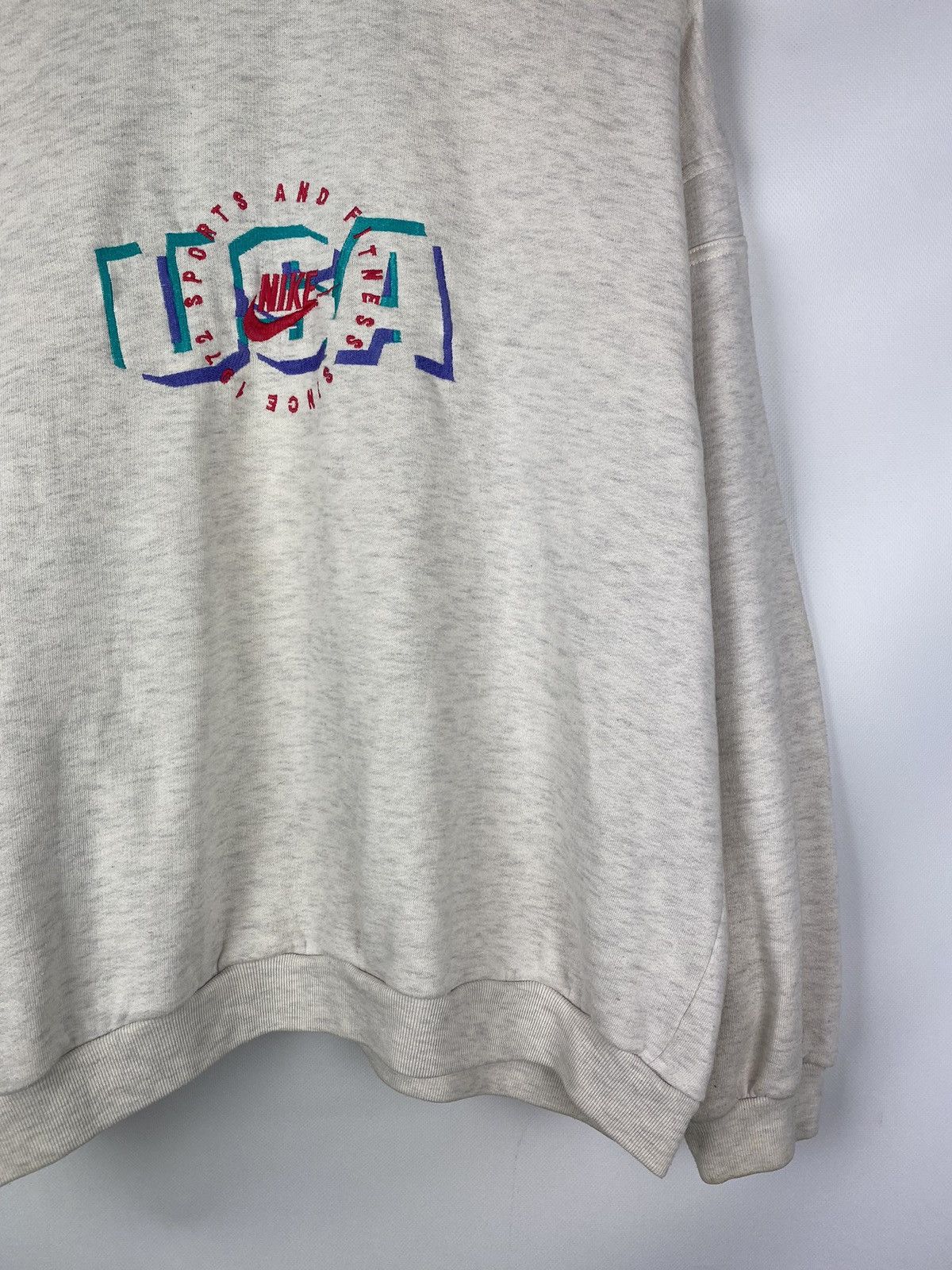 Nike Nike Vintage 1/4 Zip Pullover Sweatshirt Size XL Size US XL / EU 56 / 4 - 21 Thumbnail