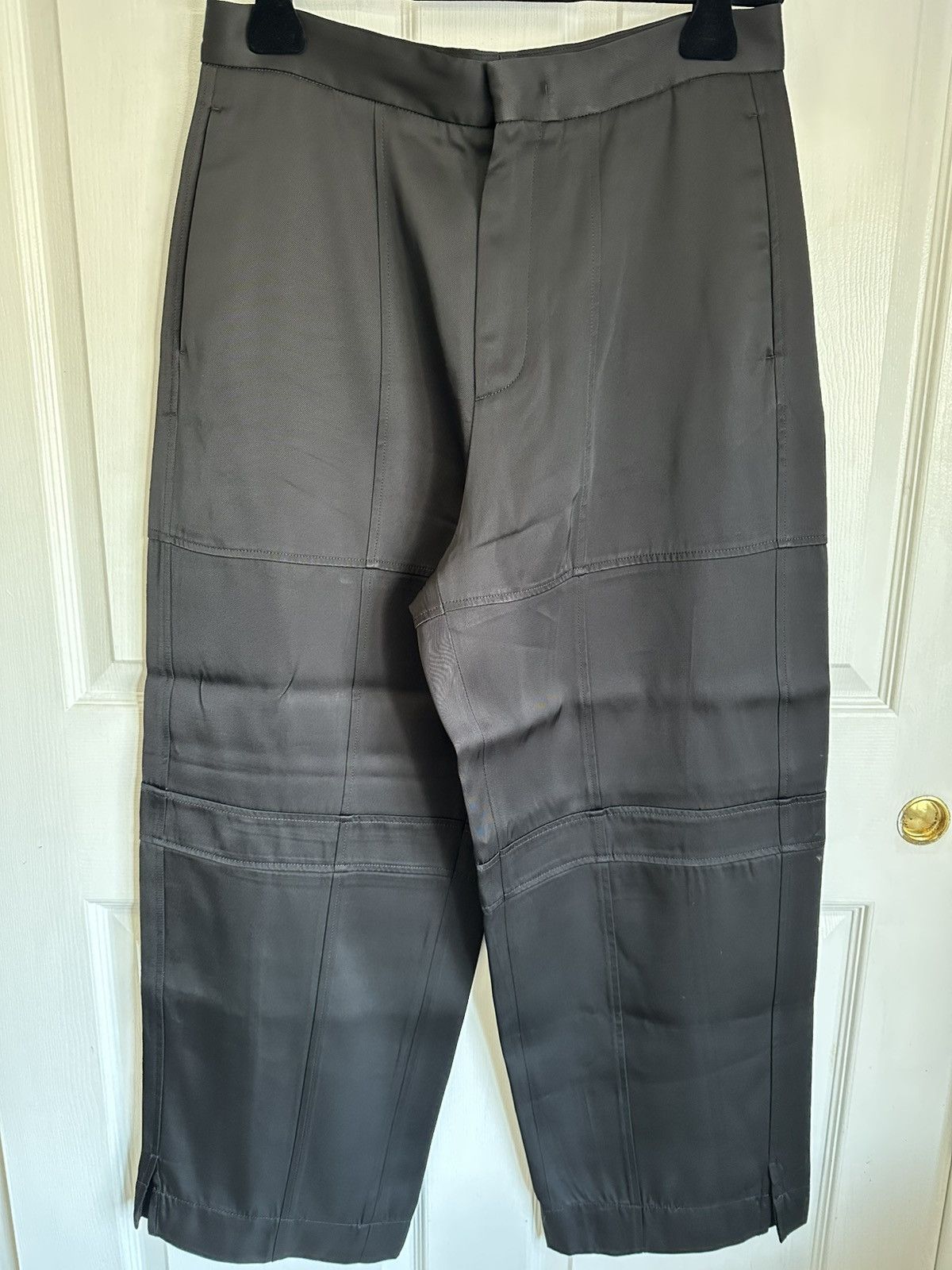 Jil Sander Heavy Viscose Silk Twill Trousers Size US 30 / EU 46 - 1 Thumbnail