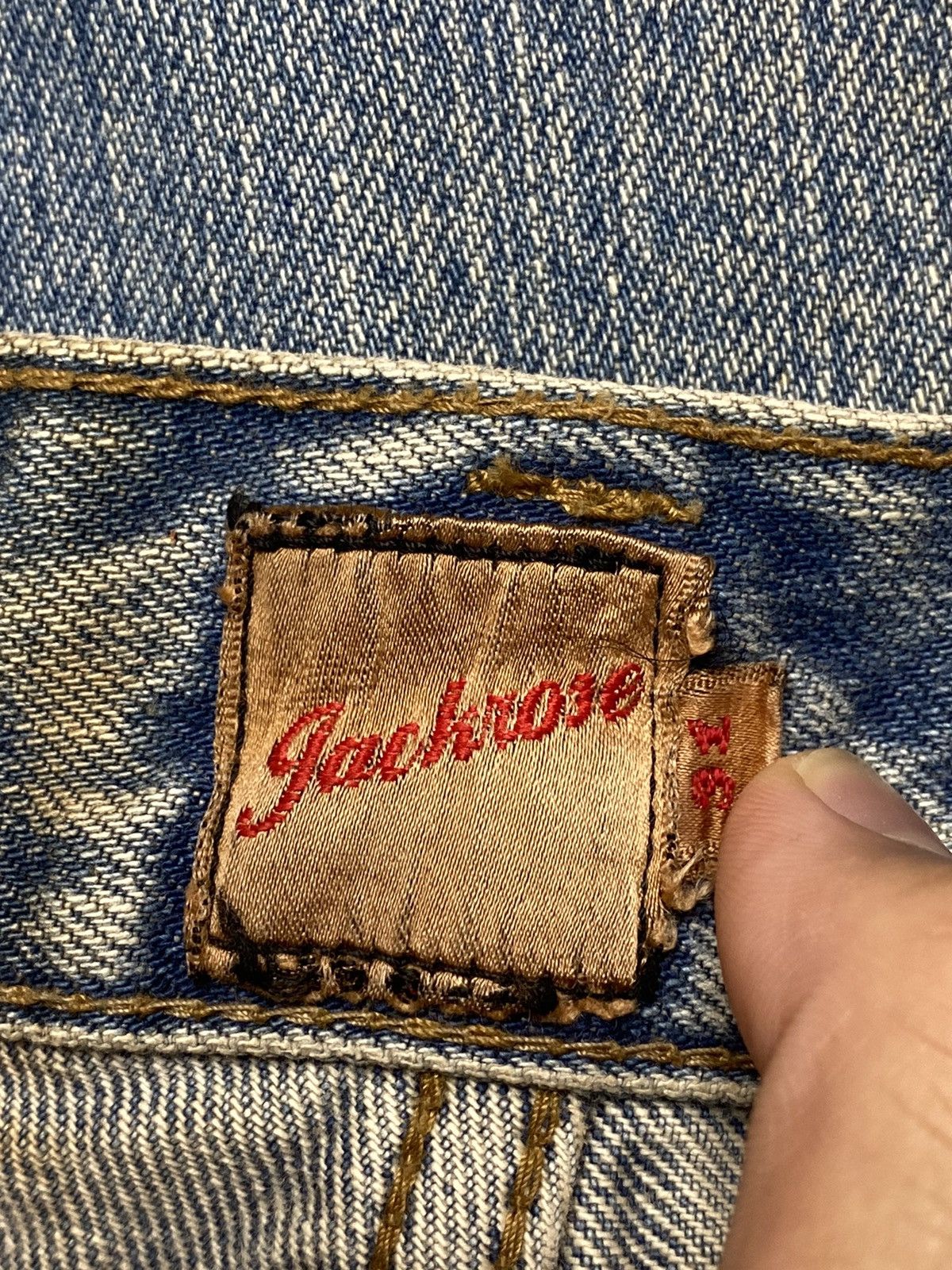 Beauty Beast 2000s Jackrose - Mud Wash Crash Denim Size US 31 - 18 Thumbnail