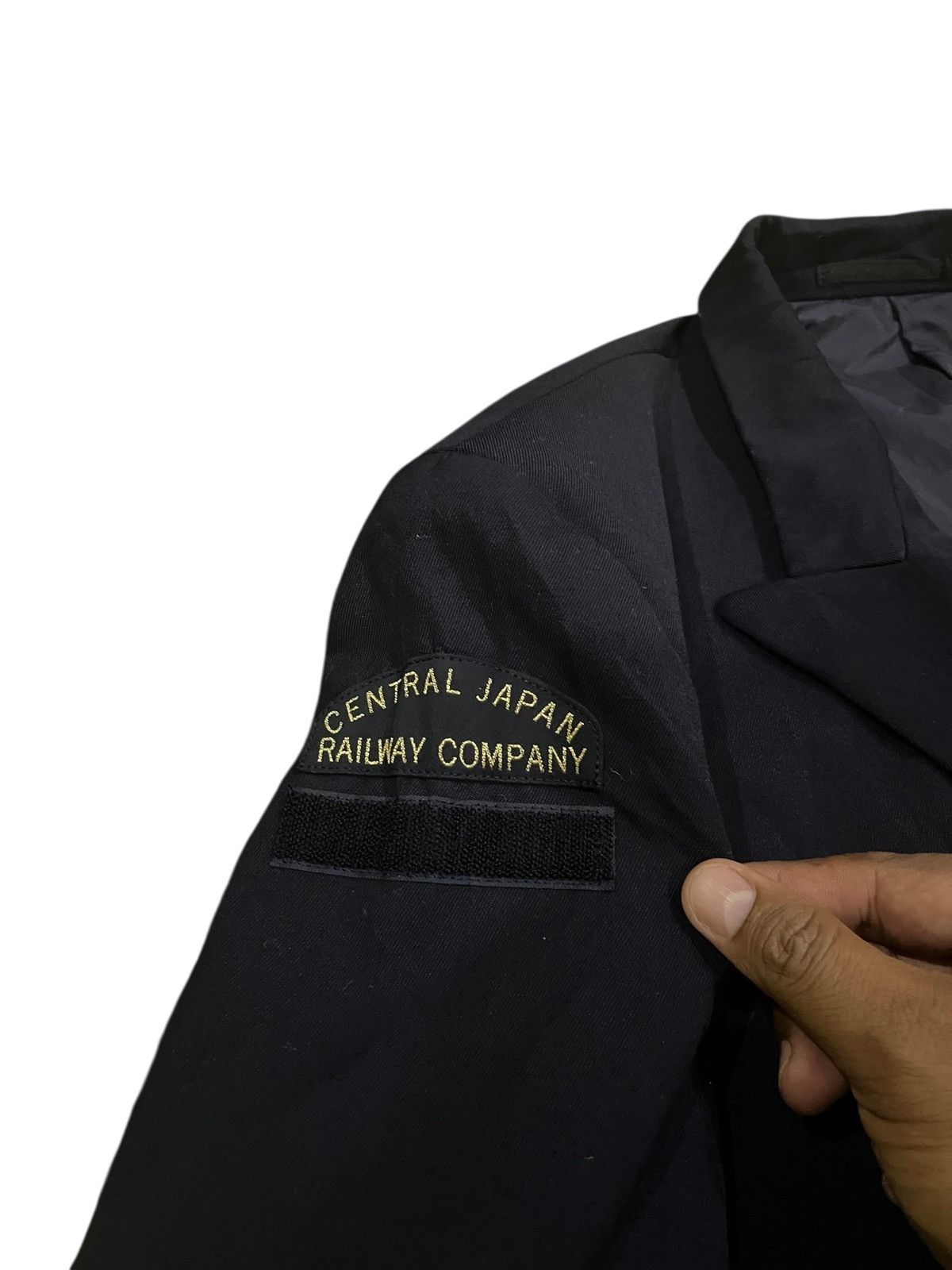 Yohji Yamamoto Vintage Yohji Yamamoto central japan railway company jaket Size US L / EU 52-54 / 3 - 6 Thumbnail