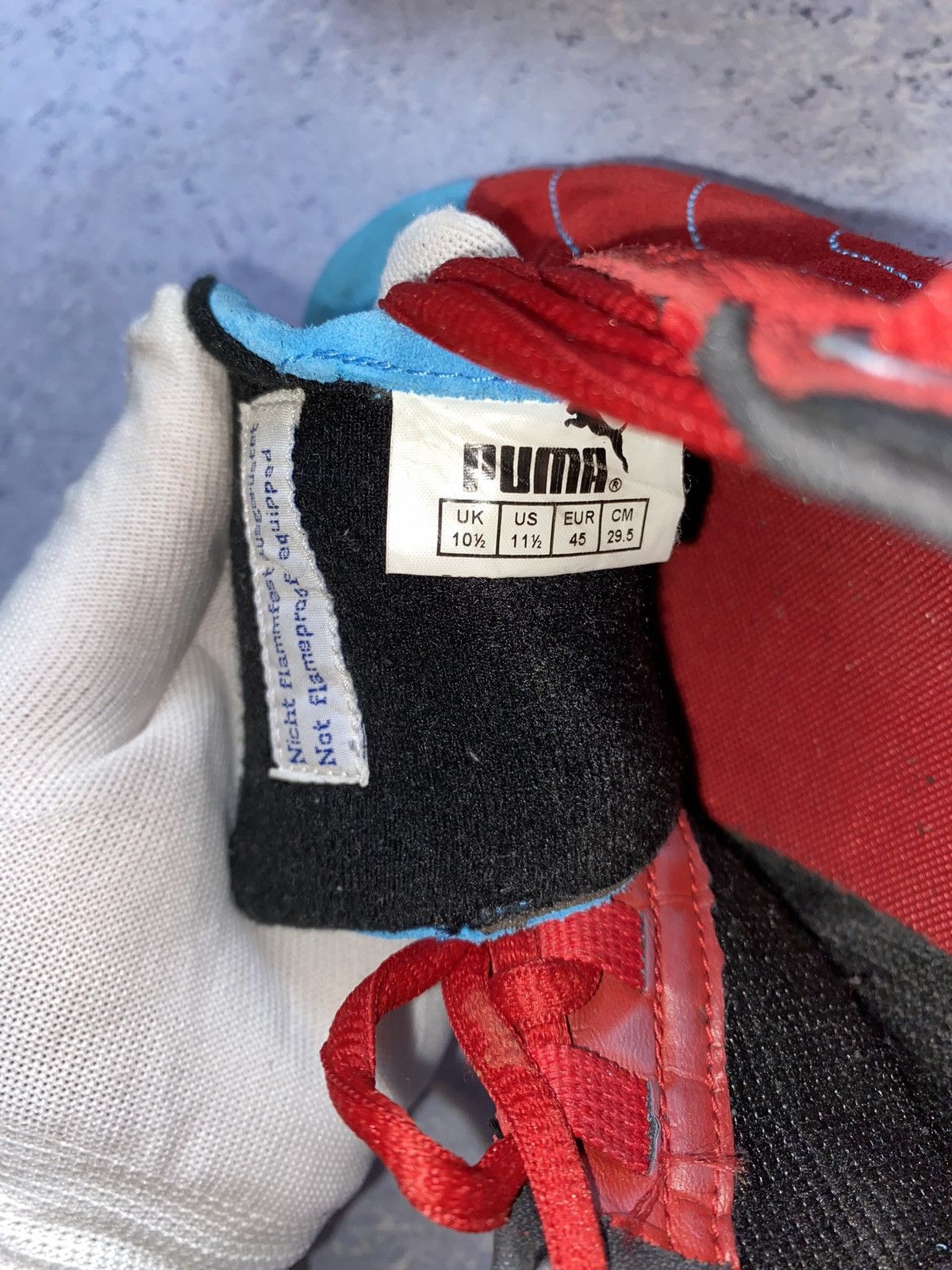 Puma Vintage Puma Racing Shoes UK 10.5 US 11.5 EUR 45 Size US 11.5 / EU 44-45 - 21 Thumbnail
