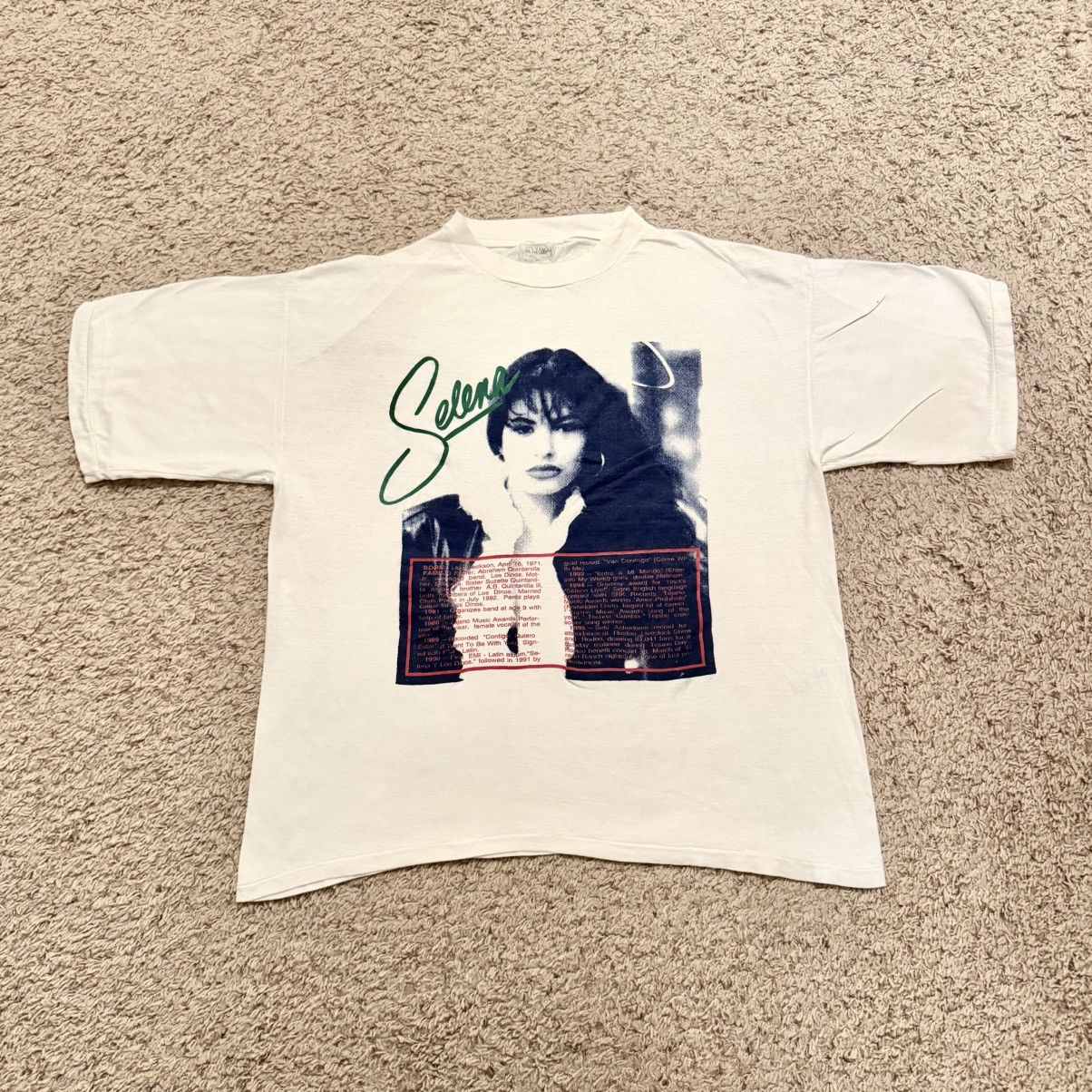 Vintage Vintage 90s Selena Memorial Tee XL Size US XL / EU 56 / 4 - 2 Thumbnail