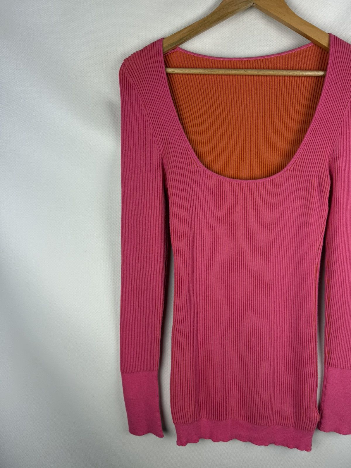 Jacquemus Jacquemus Reversible Ribbed Knitted Viscose Sweater Pullover Size M / US 6-8 / IT 42-44 - 2 Thumbnail