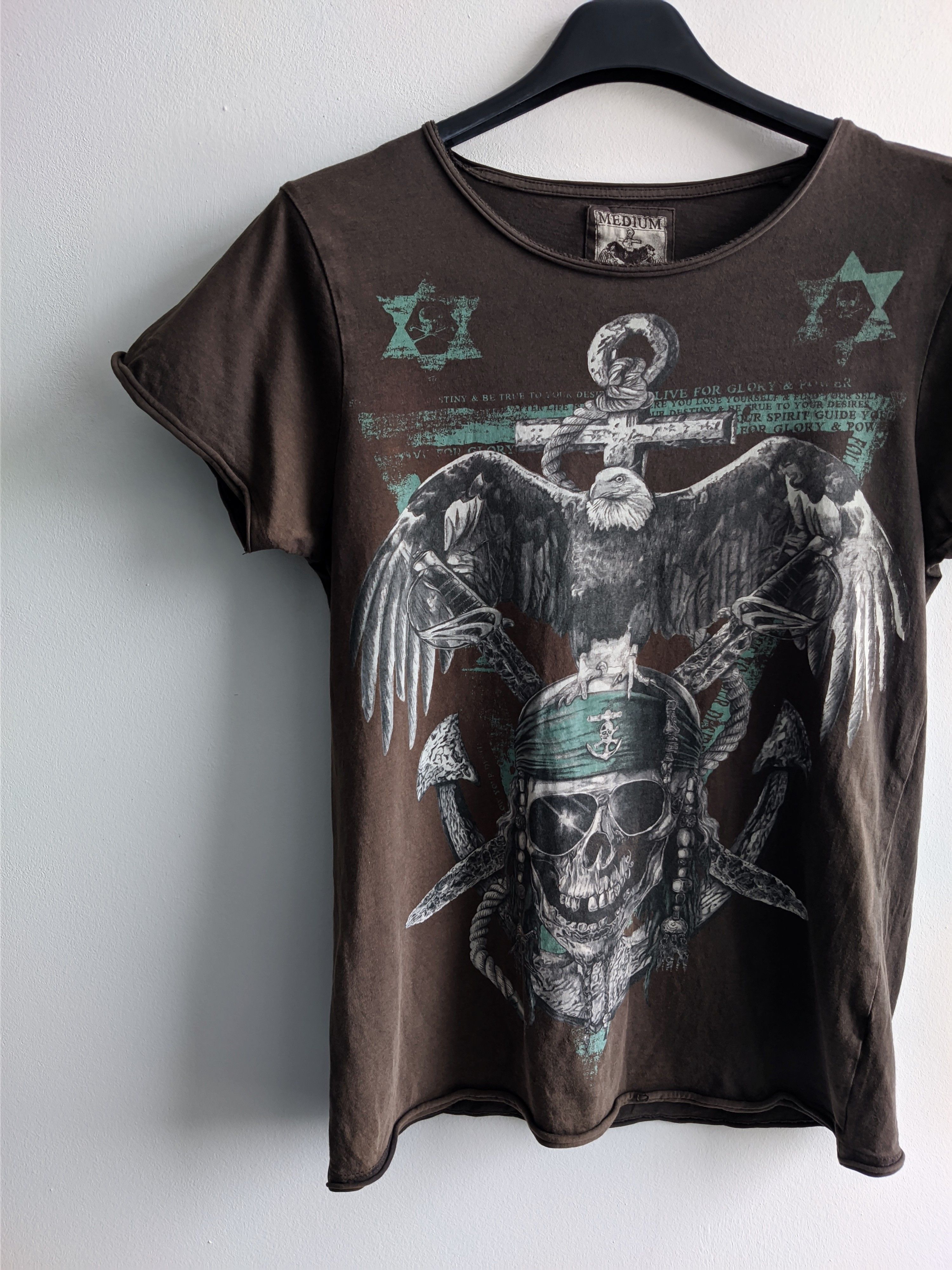 Vintage Vintage tshirt gothic skull printed y2k 90s Size M / US 6-8 / IT 42-44 - 5 Thumbnail
