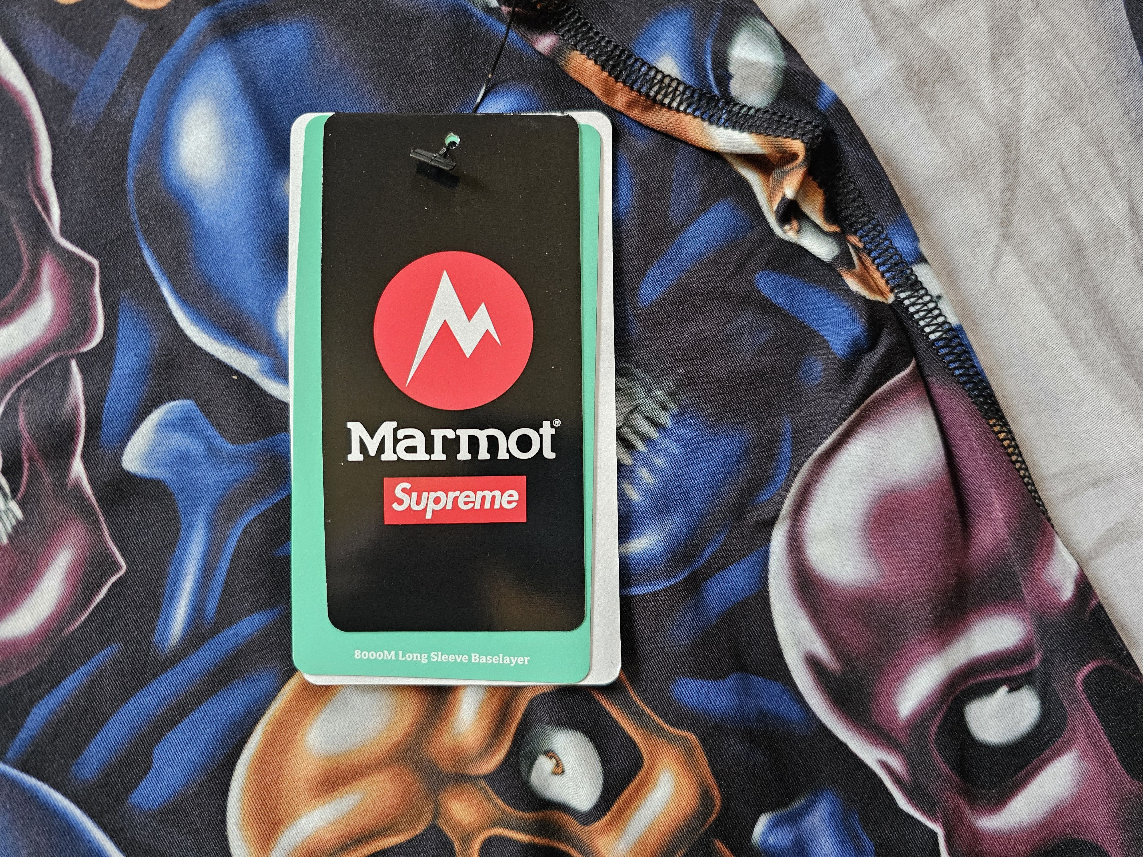 Supreme Marmot Base Layer L/S Top Multicolor
