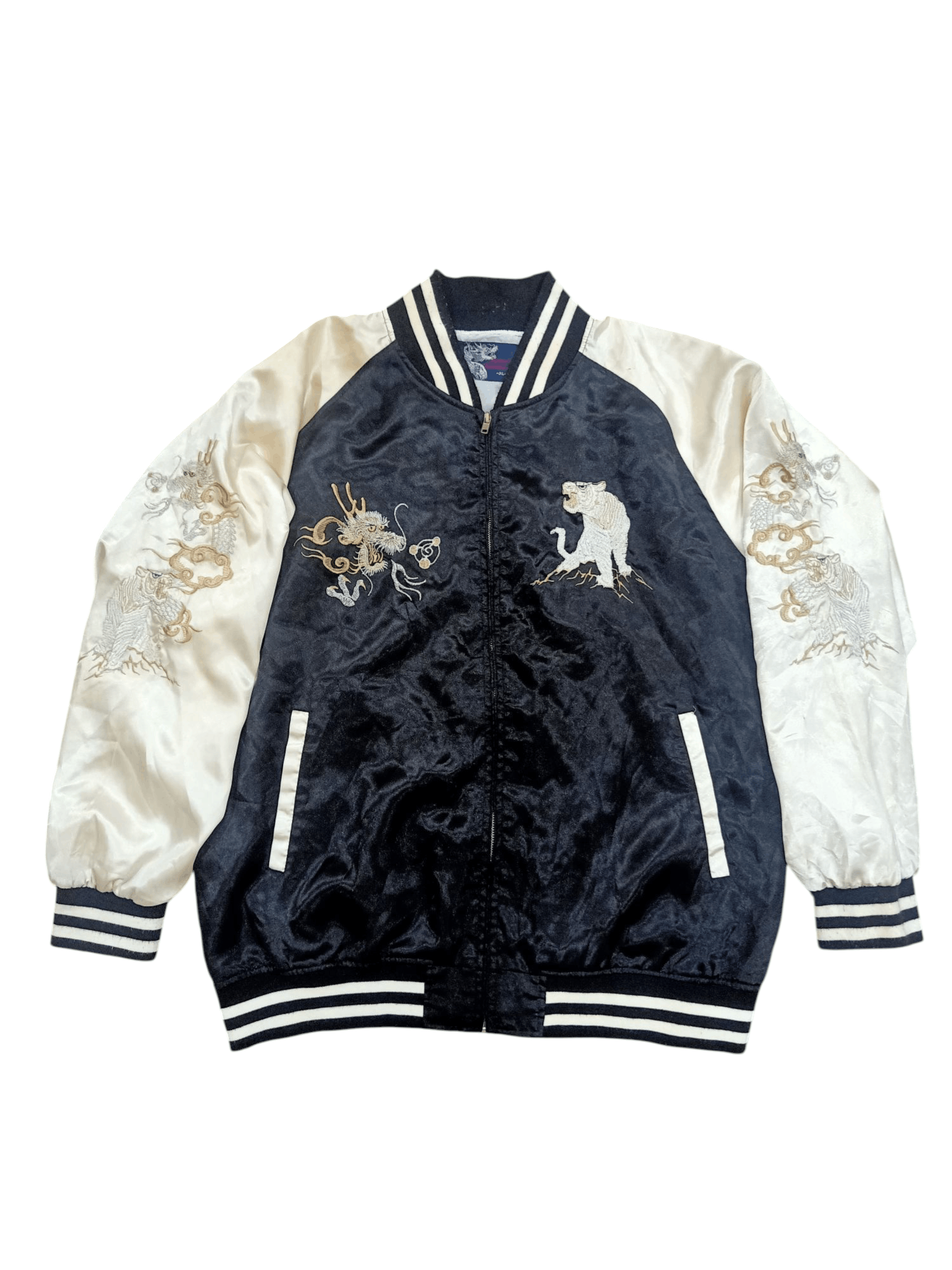 Japanese Brand Sukajan Embroidery Jacket Size US XXL / EU 58 / 5 - 1 Thumbnail