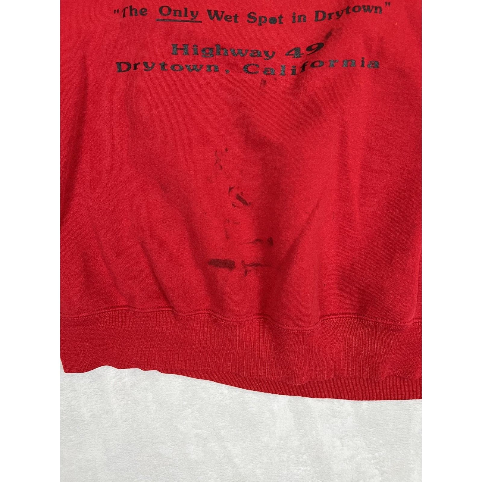 Jerzees Vintage Drytown Club California Sweatshirt Size Large USA Ma Size US L / EU 52-54 / 3 - 3 Thumbnail