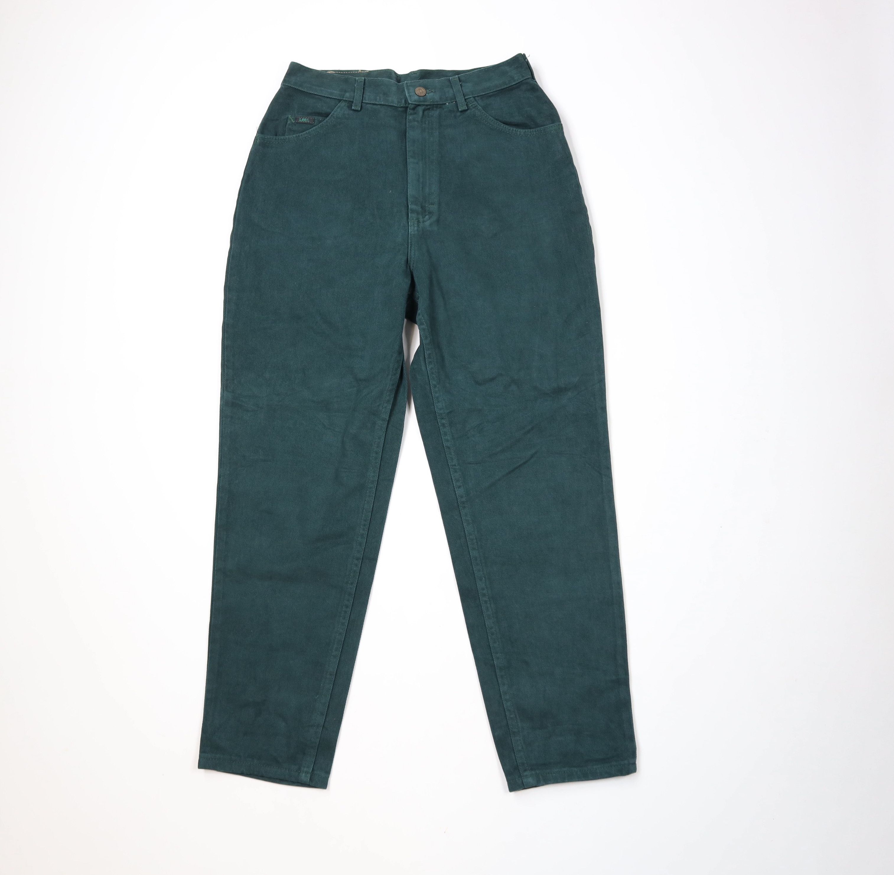 Lee × Vintage Deadstock Vintage 90s Lee Fit Tapered Leg Jeans Green USA Size 34" / US 12 / IT 48 - 1 Thumbnail