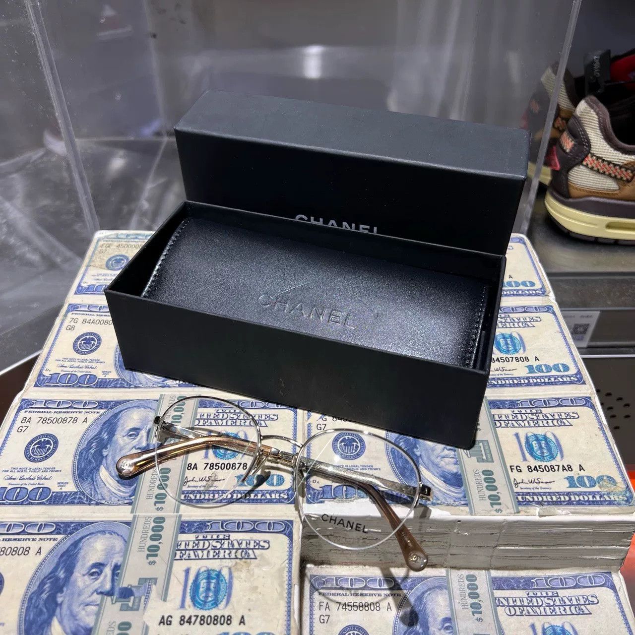 Chanel chanel gold round metal sunglasses Size ONE SIZE - 1 Thumbnail