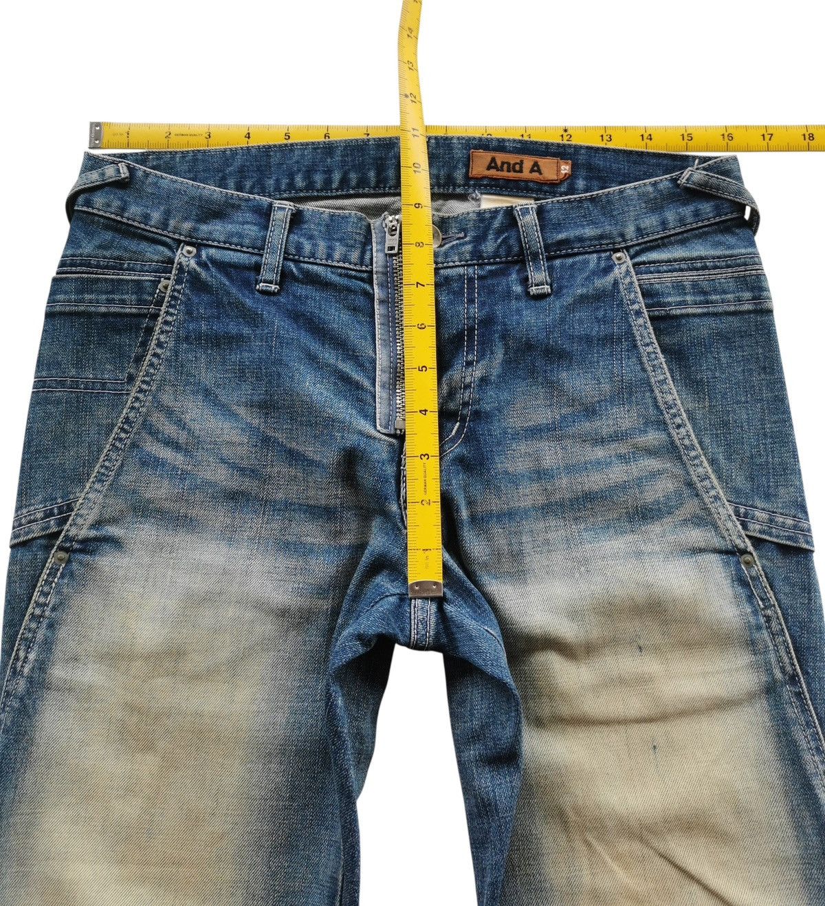 Jean And A Jeans Show Zipper Biker Twisted Size US 32 / EU 48 - 12 Thumbnail
