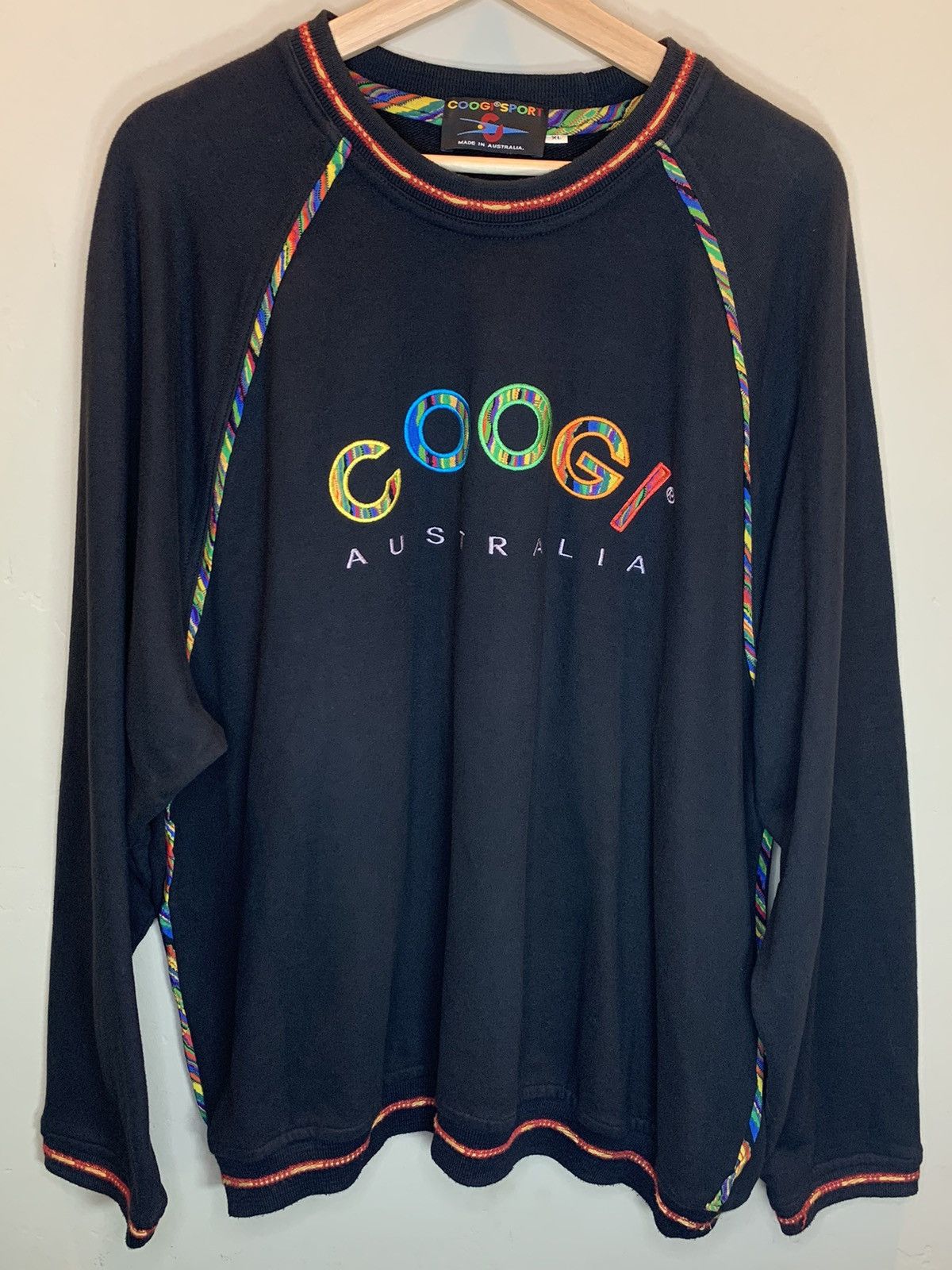 Coogi *RARE* Vintage 90’s Coogi Embroidered Crewneck Sweatshirt XL Size US XL / EU 56 / 4 - 1 Thumbnail
